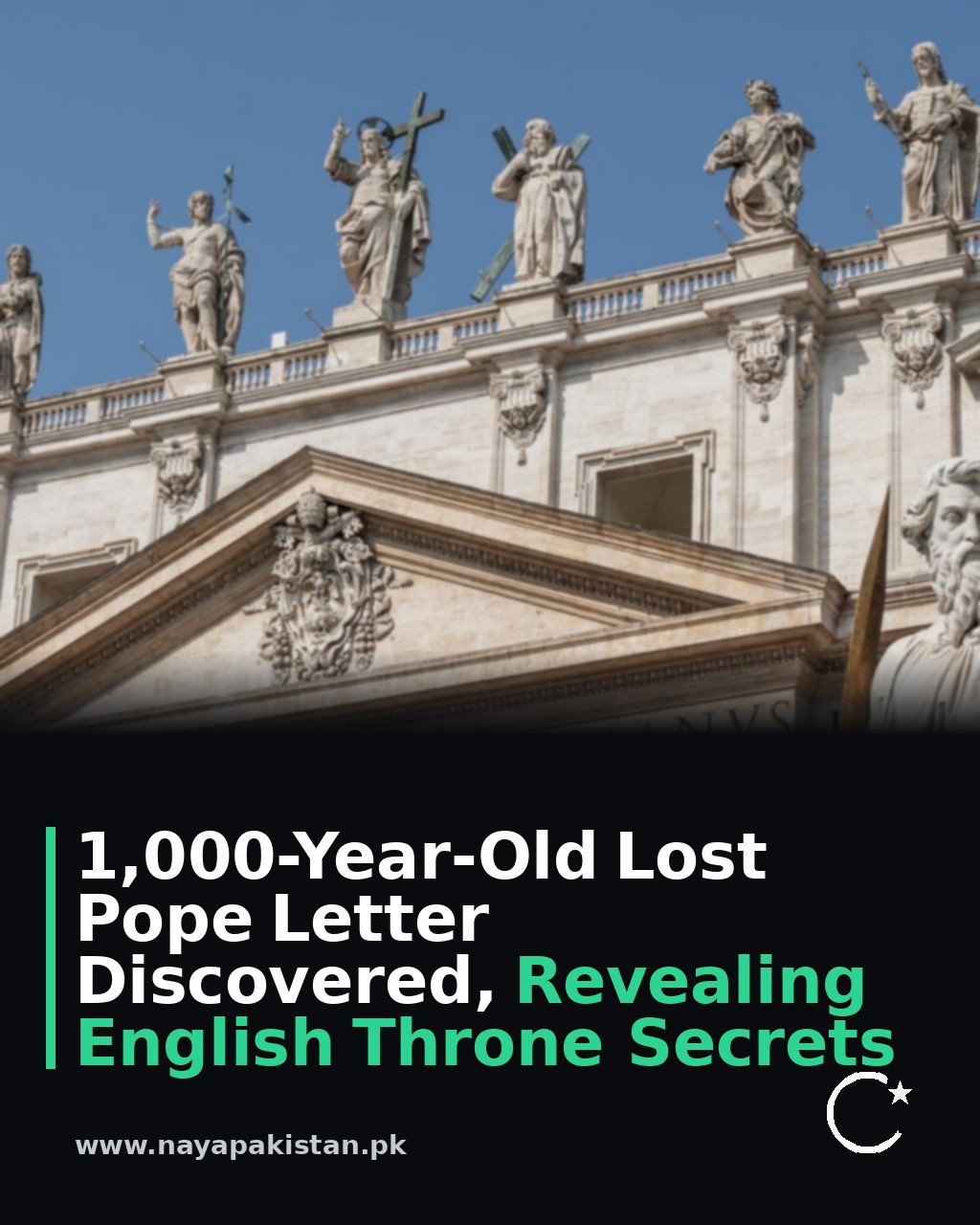 1,000-Year-Old Lost Pope Letter Discovered, Revealing English Throne Secrets