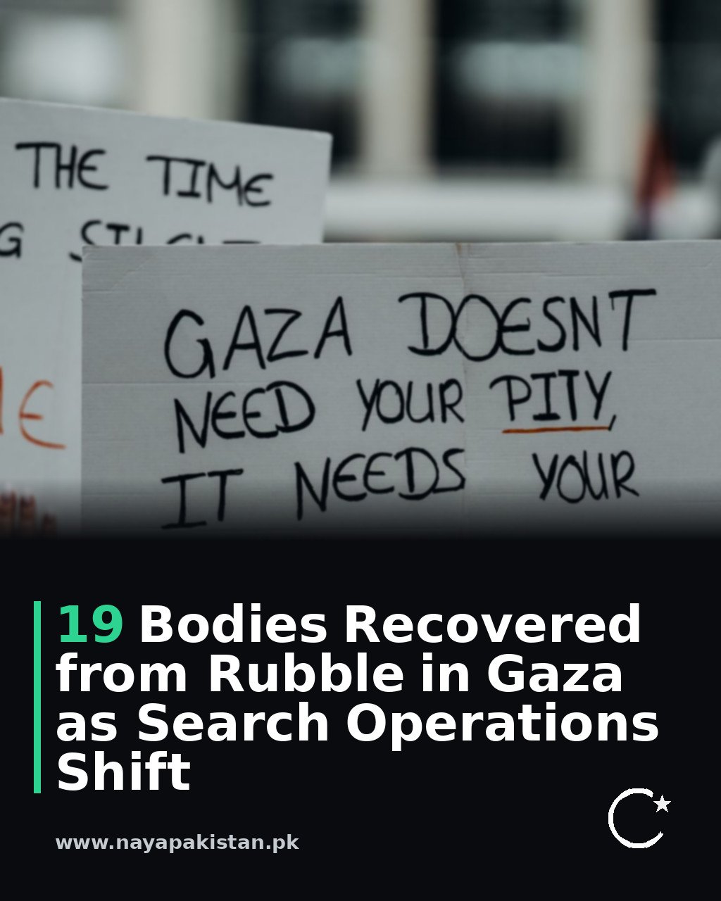 19 Bodies Recovered from Rubble in Gaza as Search Operations Shift