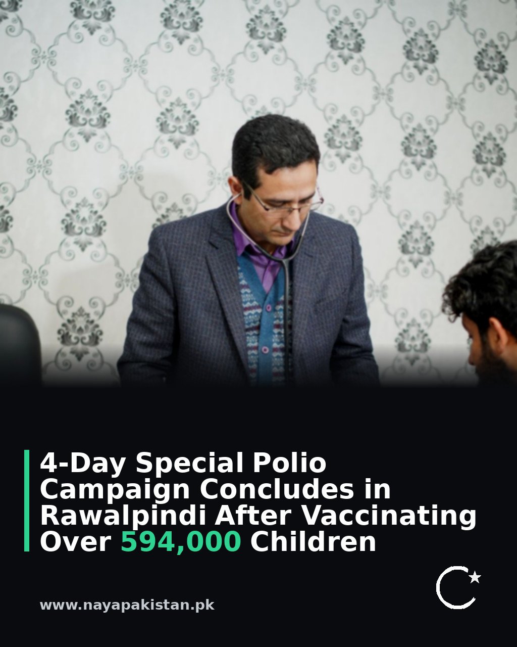 4-Day Special Polio Campaign Concludes in Rawalpindi After Vaccinating Over 594,000 Children