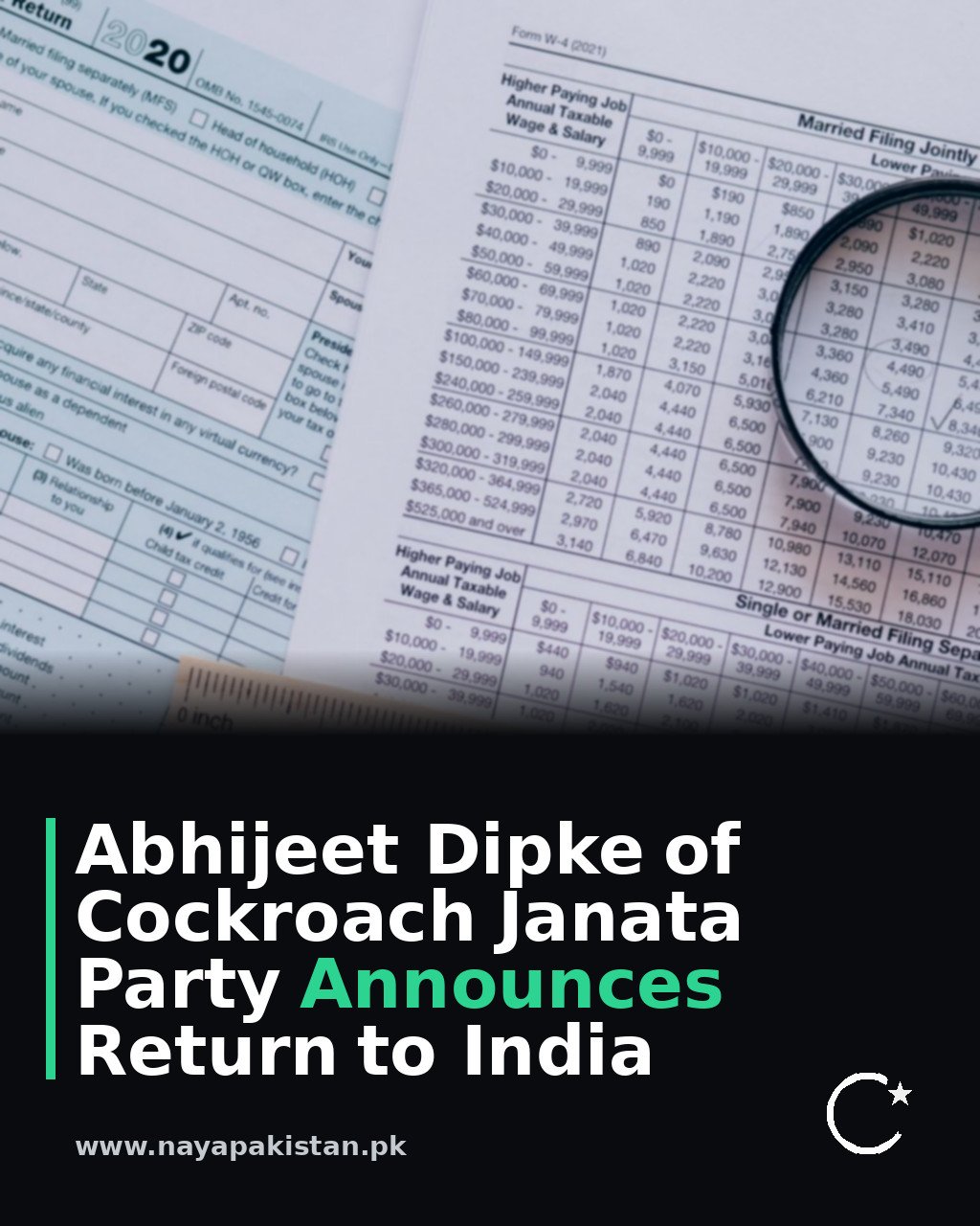 Abhijeet Dipke of Cockroach Janata Party Announces Return to India
