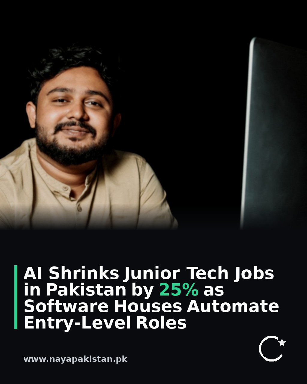 AI Shrinks Junior Tech Jobs in Pakistan by 25% as Software Houses Automate Entry-Level Roles