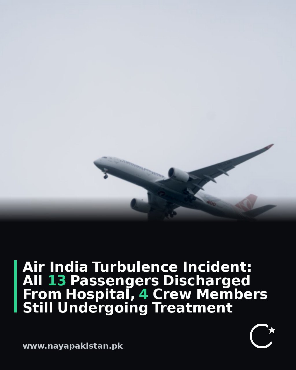Air India Turbulence Incident: All 13 Passengers Discharged From Hospital, 4 Crew Members Still Undergoing Treatment