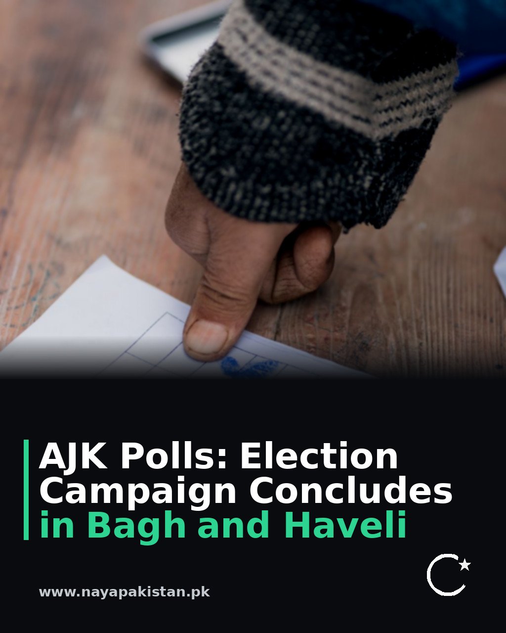 AJK Polls: Election Campaign Concludes in Bagh and Haveli