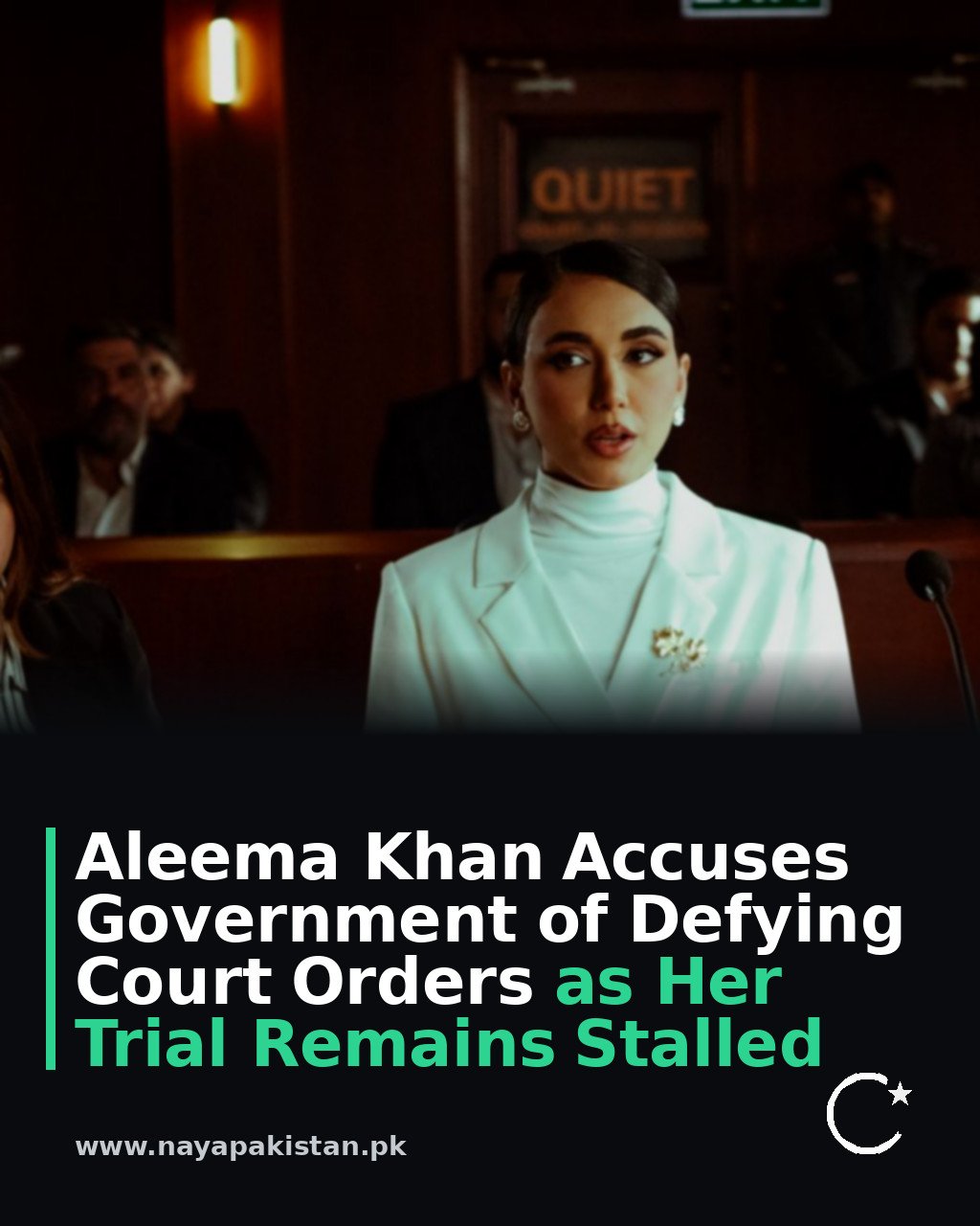 Aleema Khan Accuses Government of Defying Court Orders as Her Trial Remains Stalled