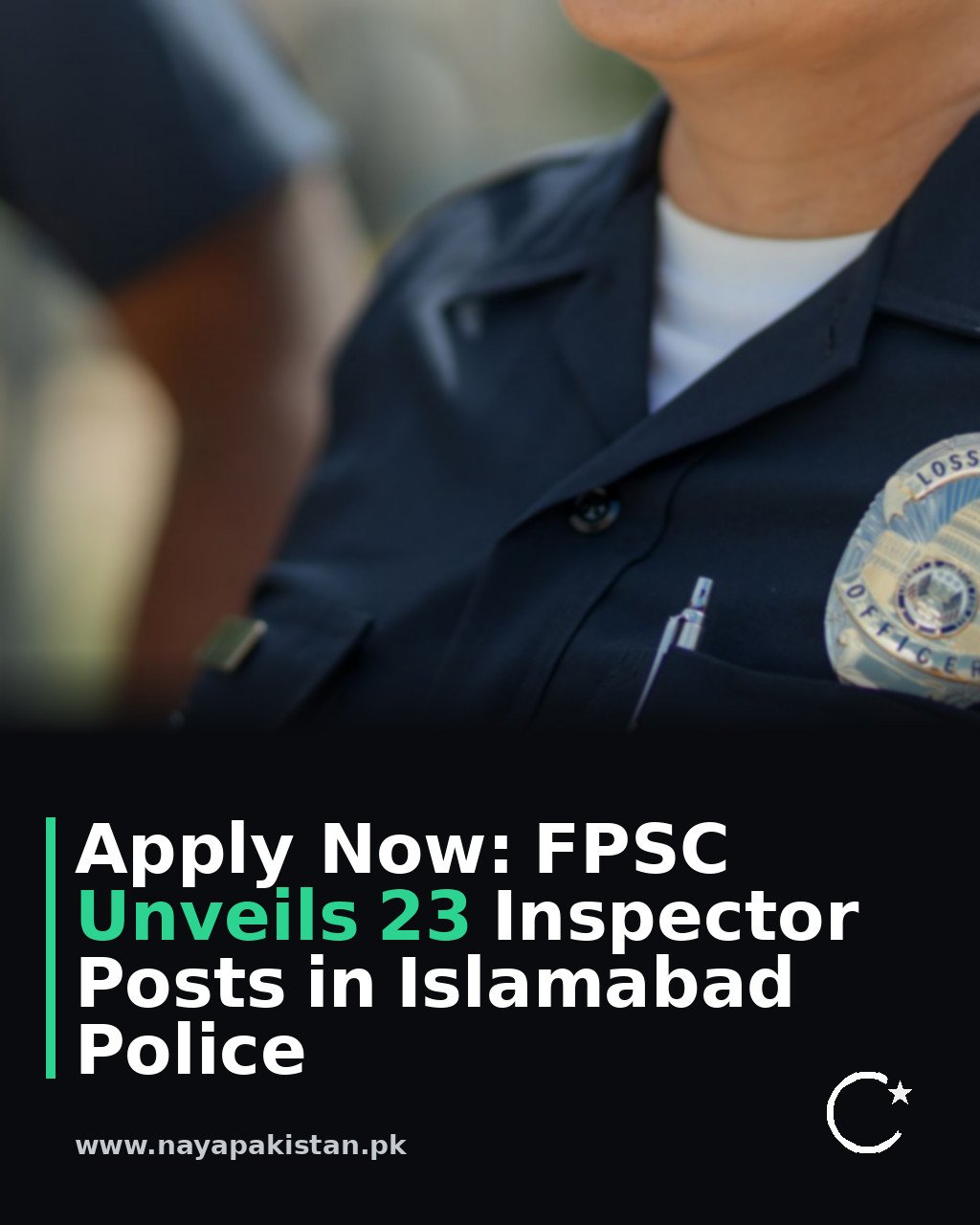Apply Now: FPSC Unveils 23 Inspector Posts in Islamabad Police
