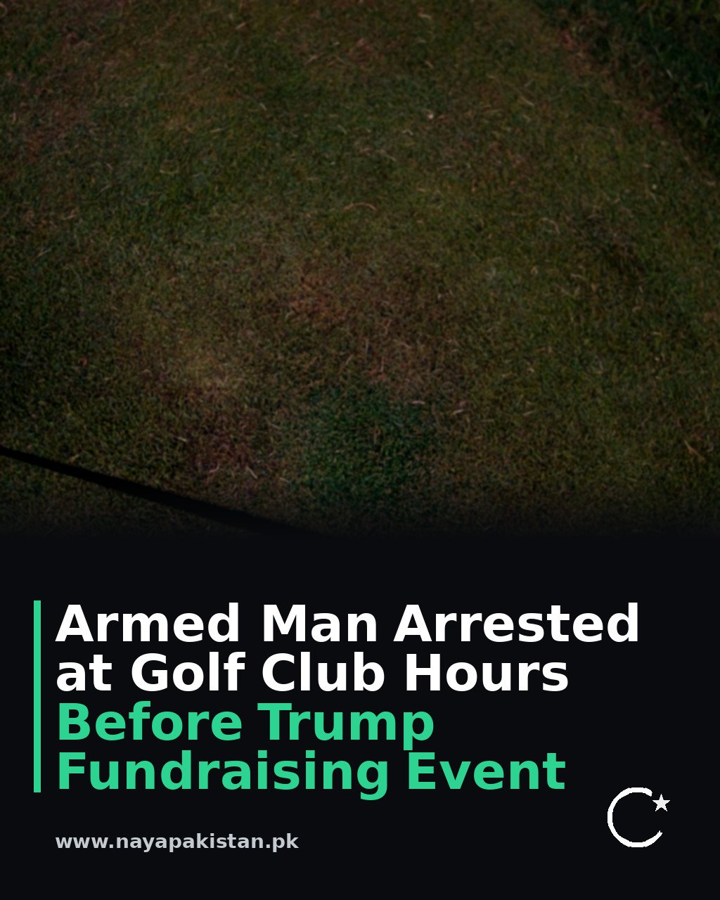 Armed Man Arrested at Golf Club Hours Before Trump Fundraising Event