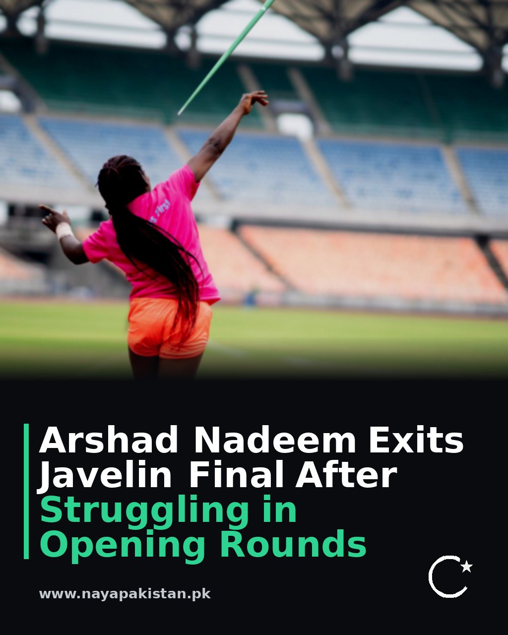 Arshad Nadeem Exits Javelin Final After Struggling in Opening Rounds