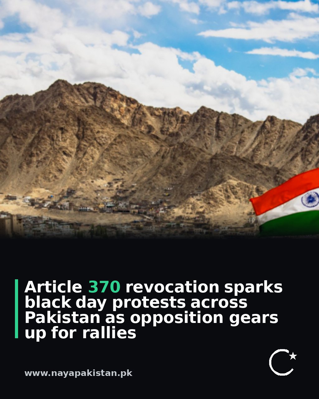 Article 370 revocation sparks black day protests across Pakistan as opposition gears up for rallies