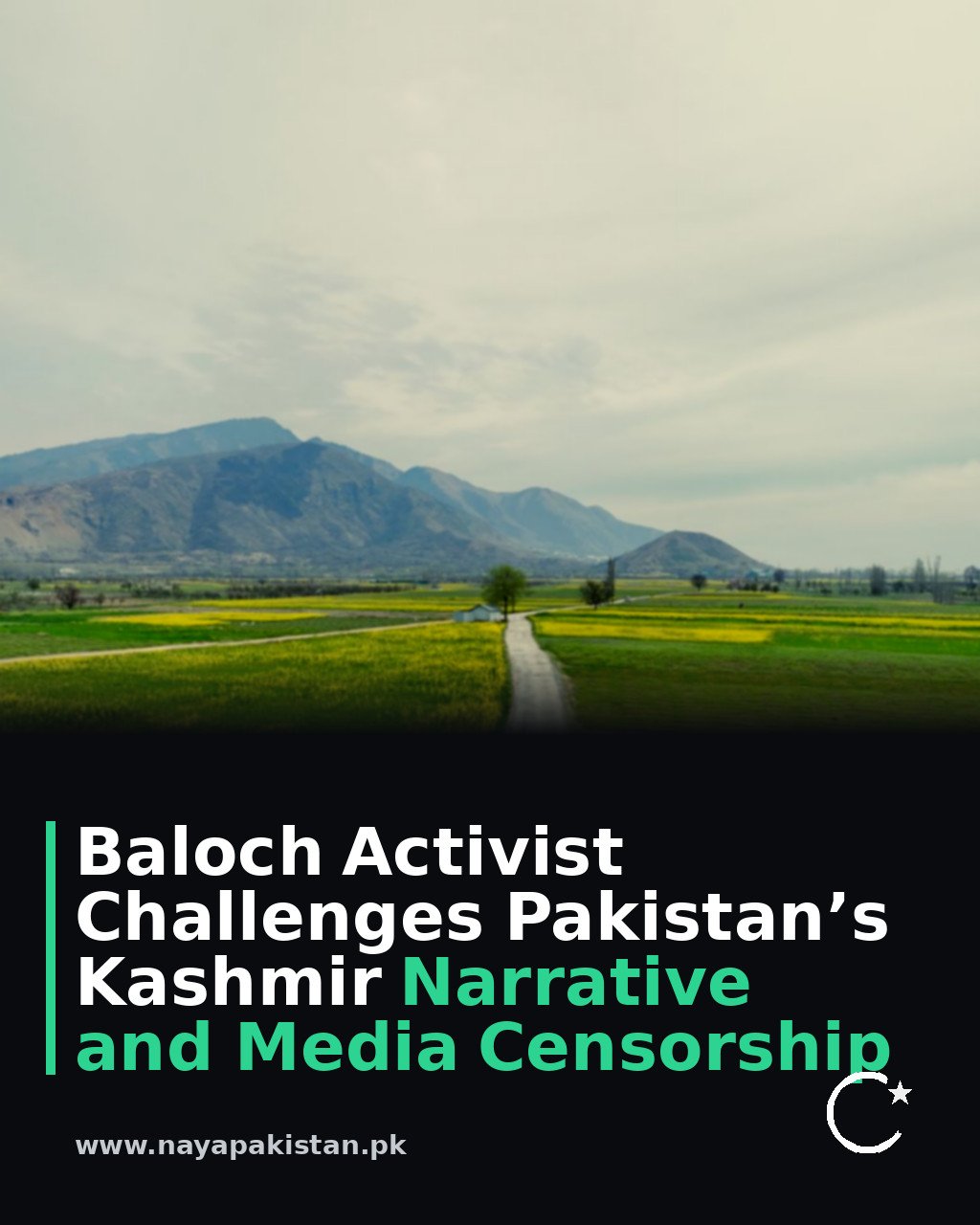 Baloch Activist Challenges Pakistan’s Kashmir Narrative and Media Censorship