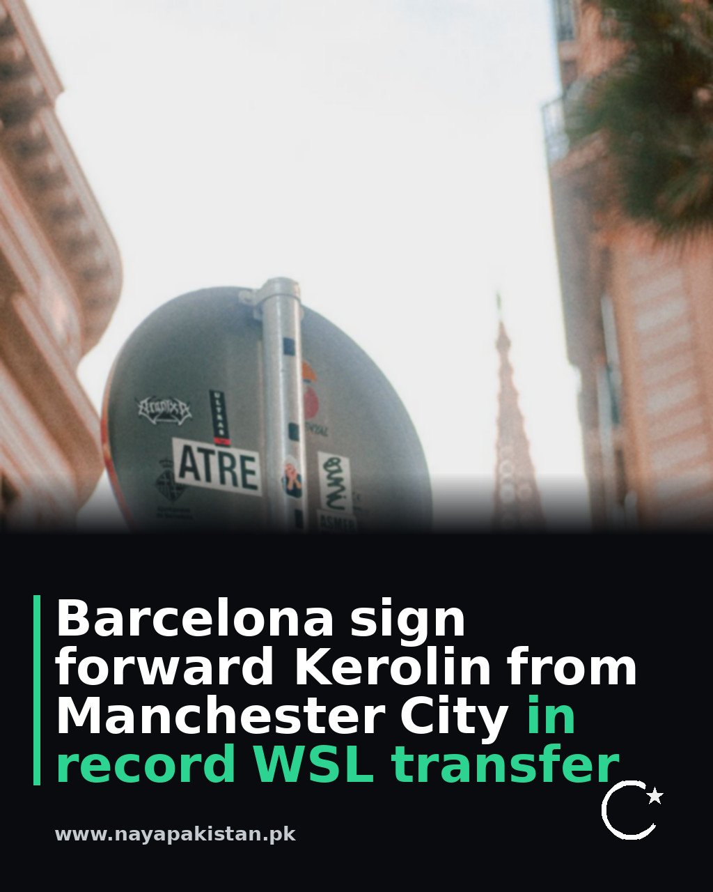 Barcelona sign forward Kerolin from Manchester City in record WSL transfer