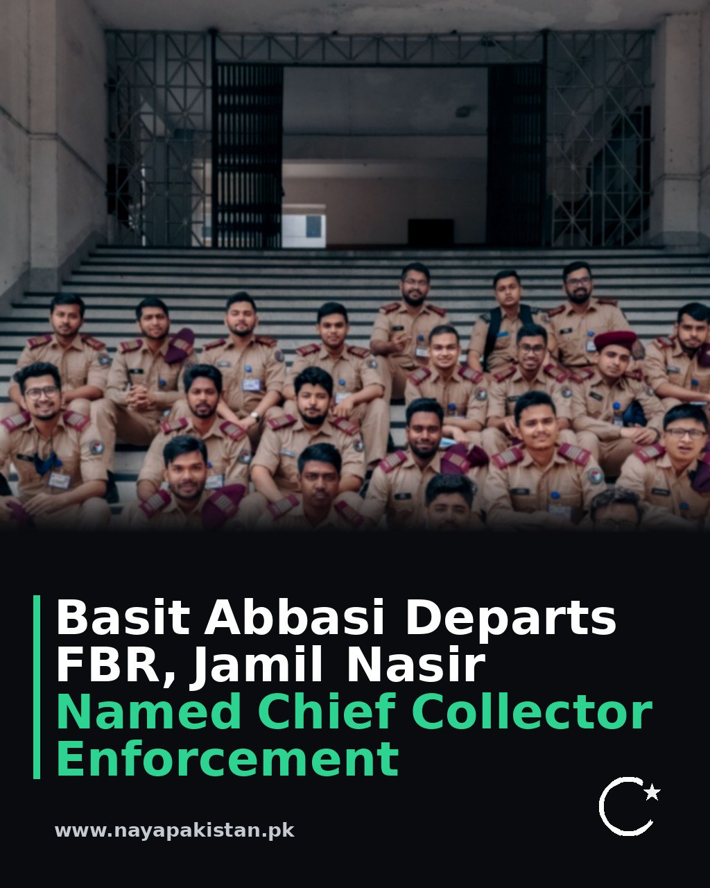 Basit Abbasi Departs FBR, Jamil Nasir Named Chief Collector Enforcement