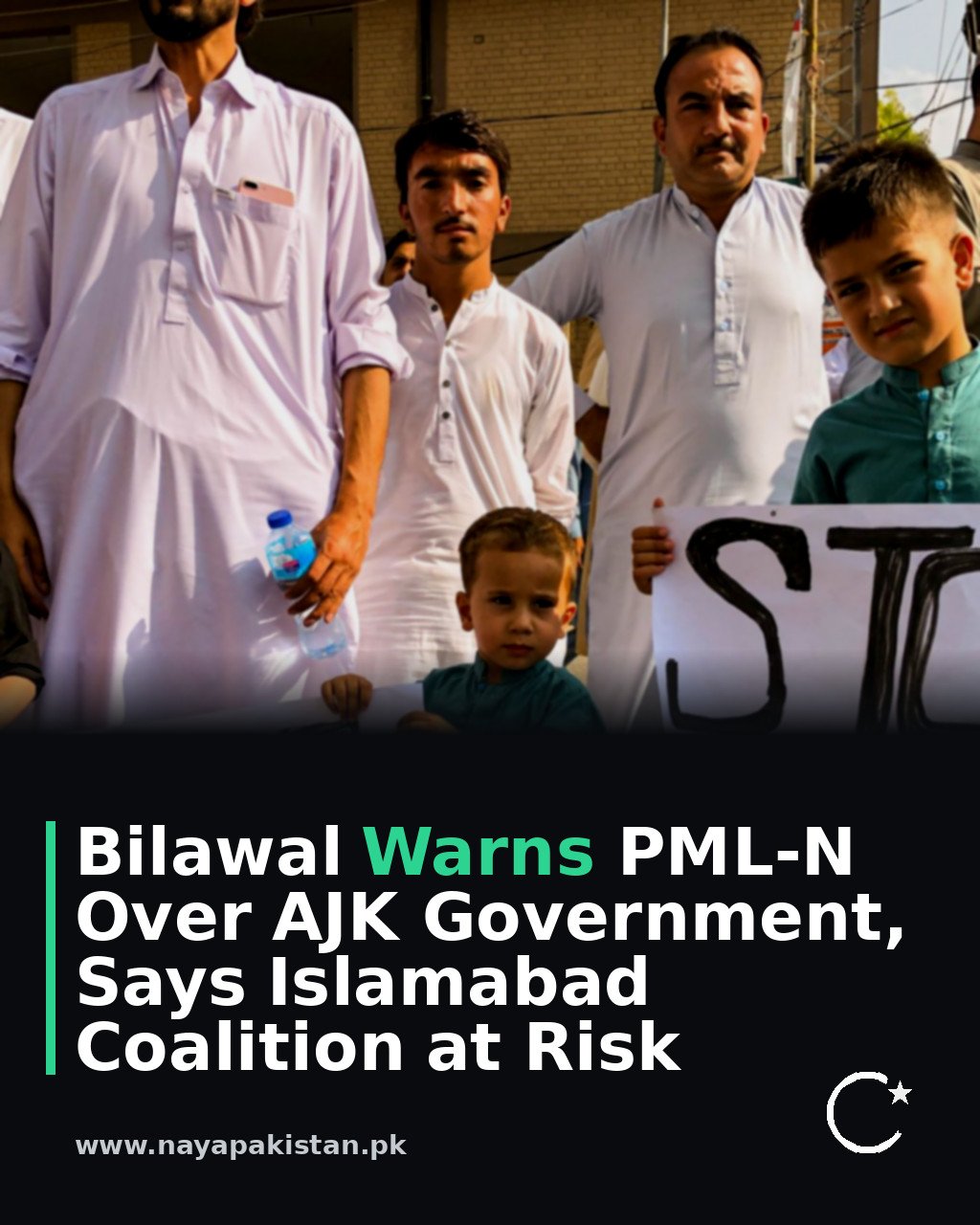 Bilawal Warns PML-N Over AJK Government, Says Islamabad Coalition at Risk