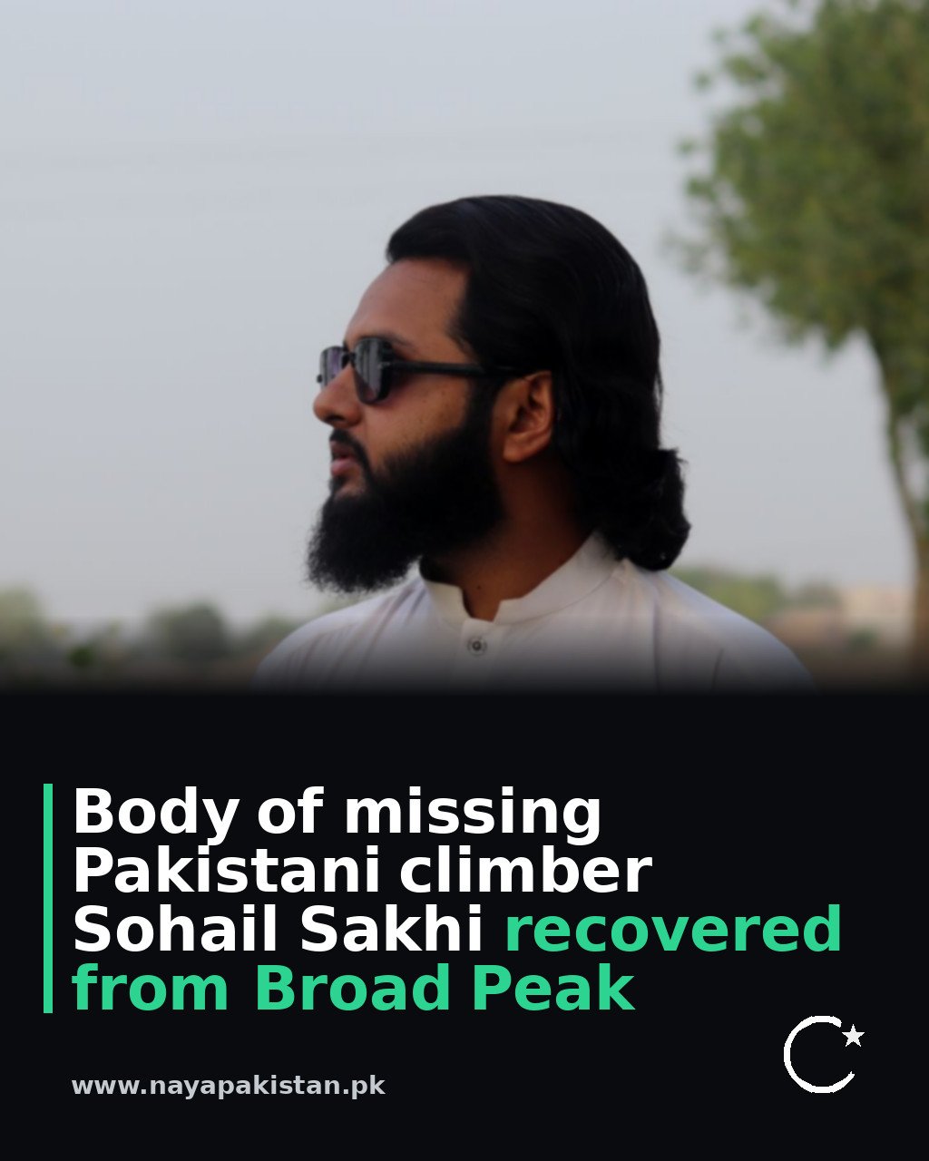 Body of missing Pakistani climber Sohail Sakhi recovered from Broad Peak