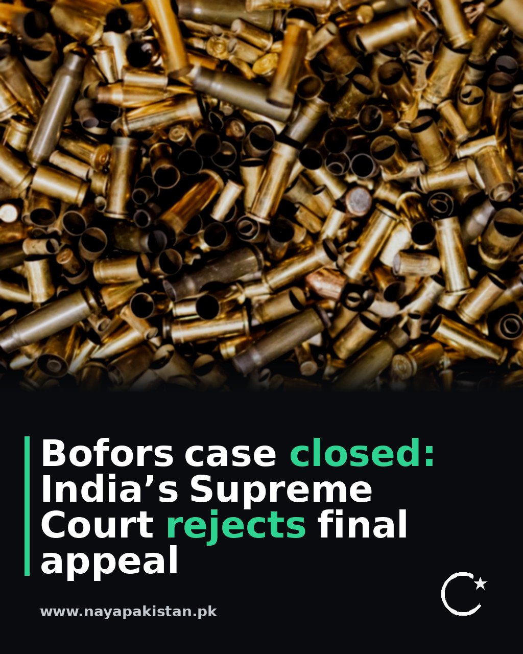 Bofors case closed: India’s Supreme Court rejects final appeal