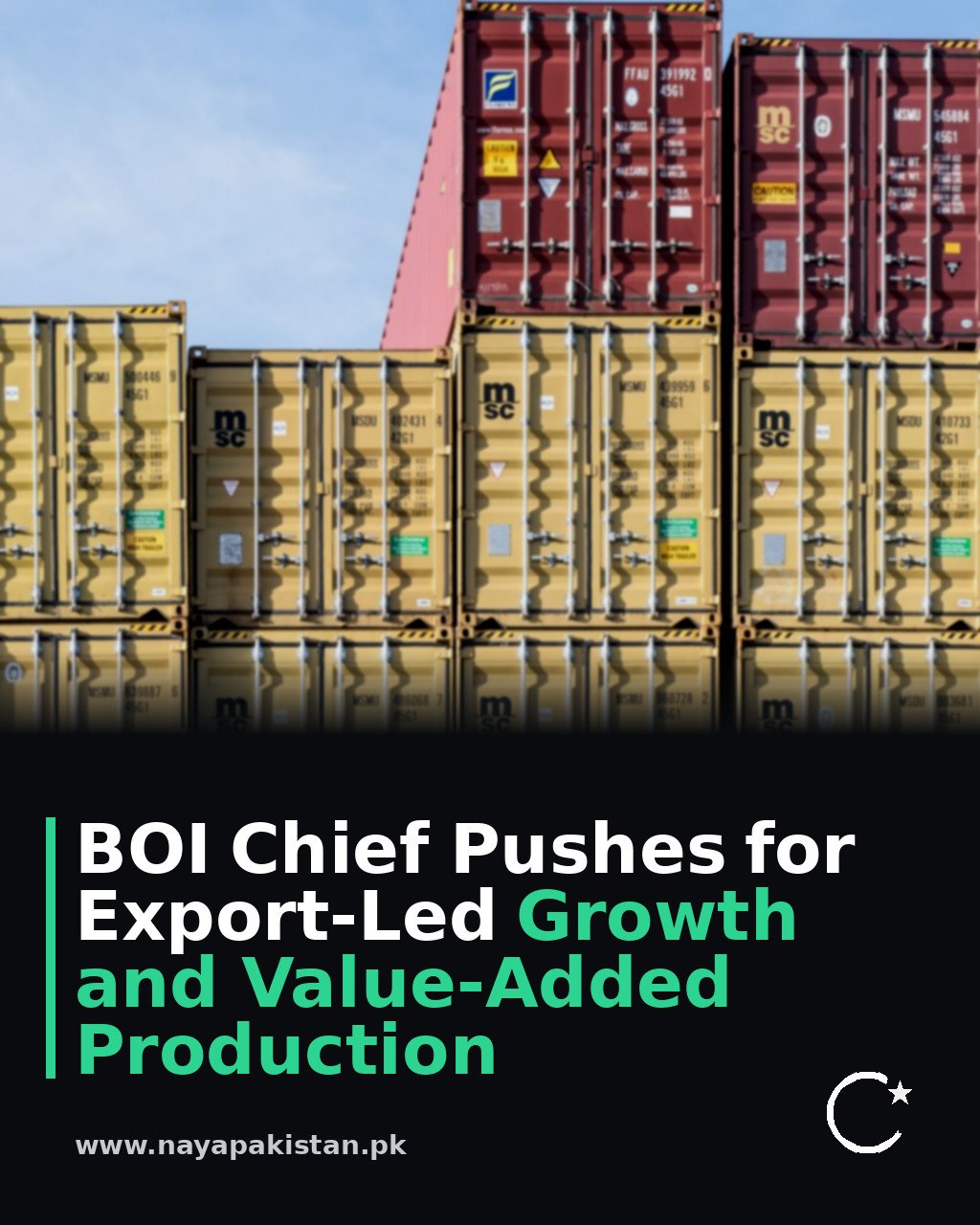 BOI Chief Pushes for Export-Led Growth and Value-Added Production