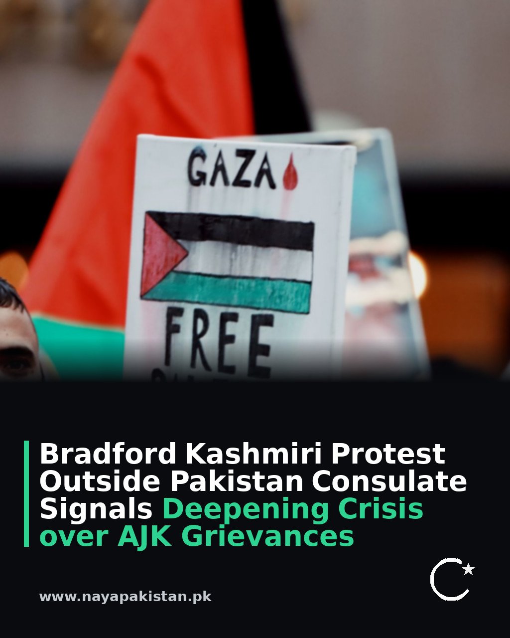 Bradford Kashmiri Protest Outside Pakistan Consulate Signals Deepening Crisis over AJK Grievances