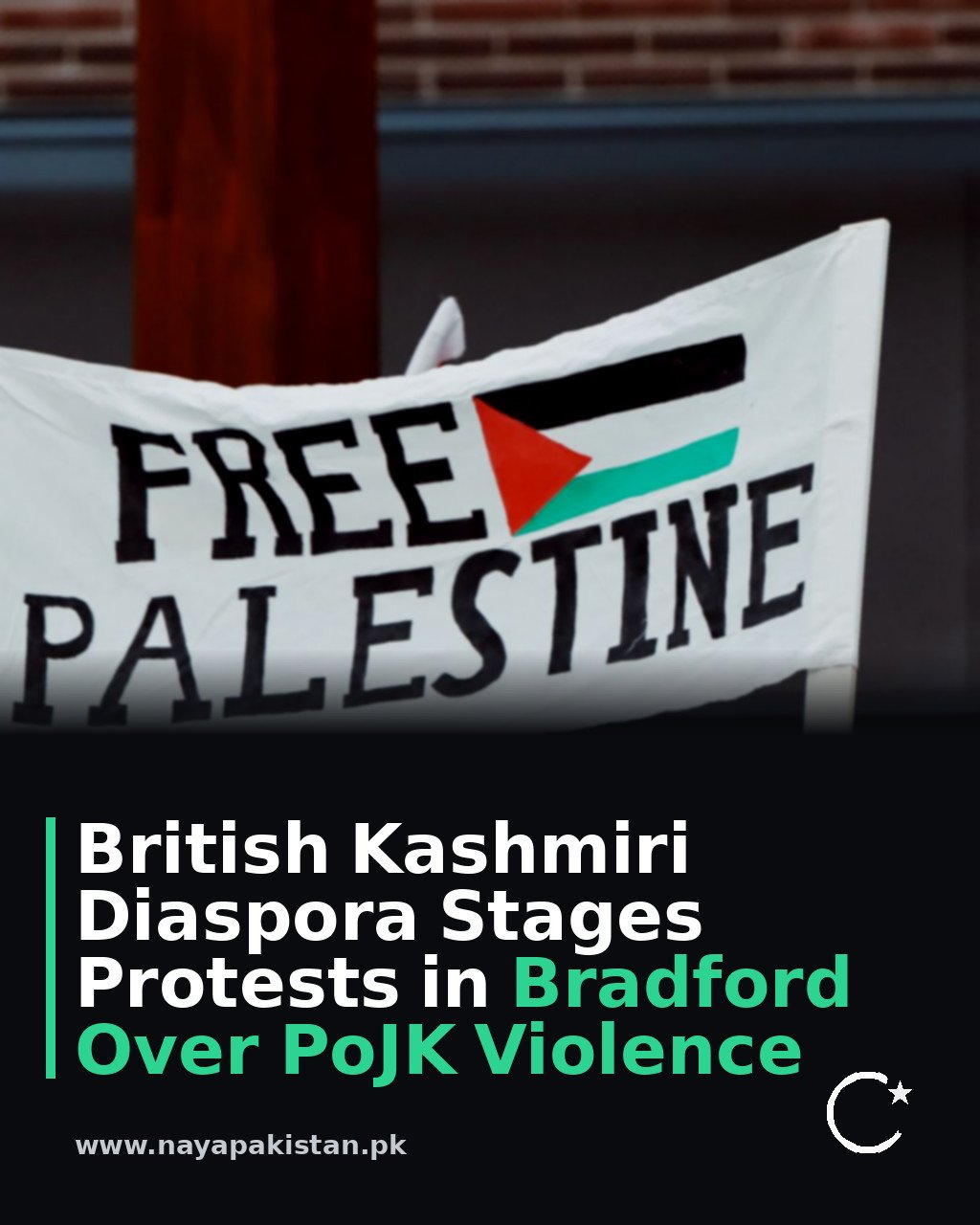 British Kashmiri Diaspora Stages Protests in Bradford Over PoJK Violence
