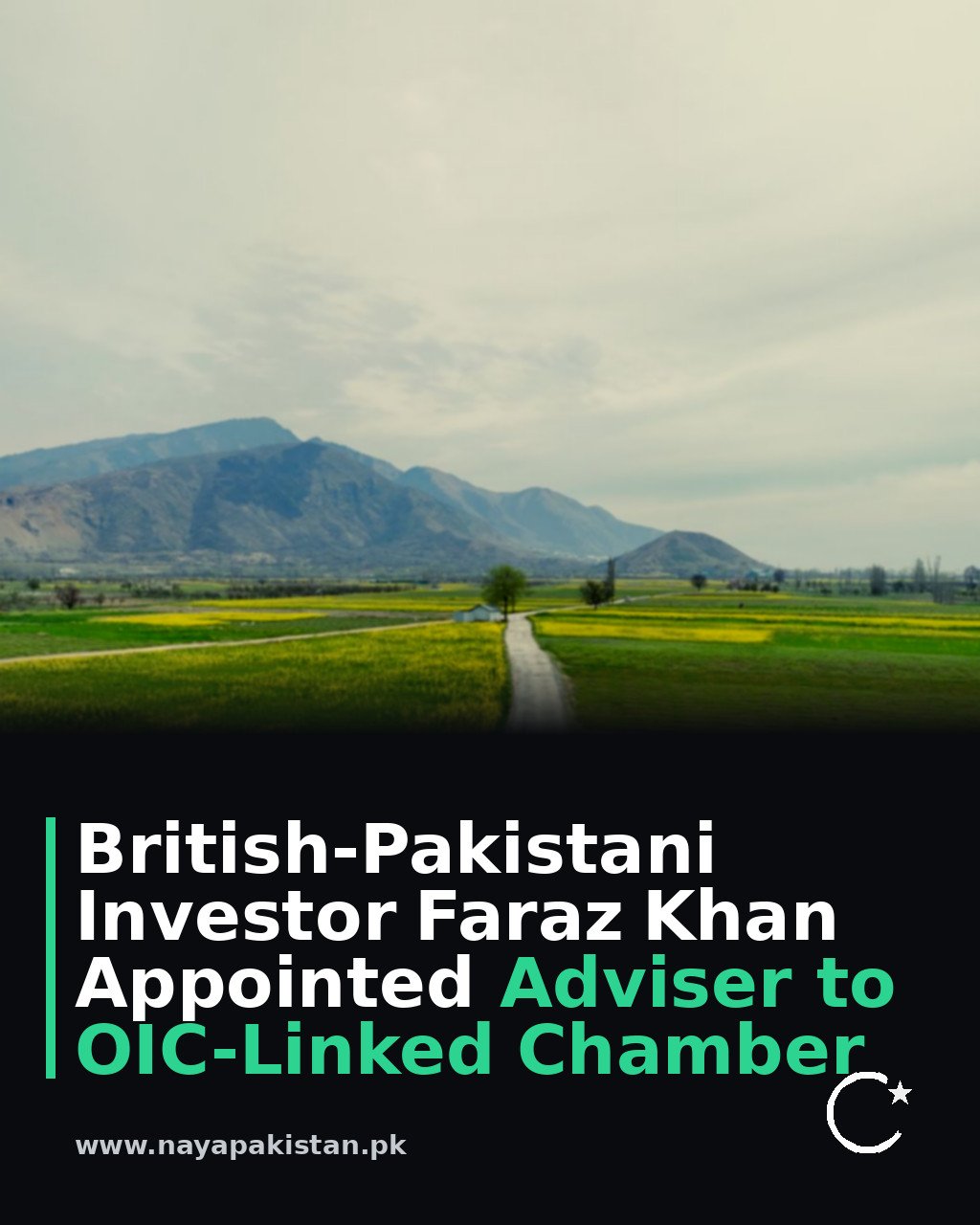 British-Pakistani Investor Faraz Khan Appointed Adviser to OIC-Linked Chamber