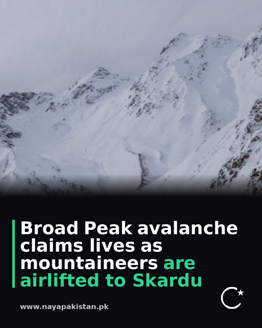 Broad Peak avalanche claims lives as mountaineers are airlifted to Skardu