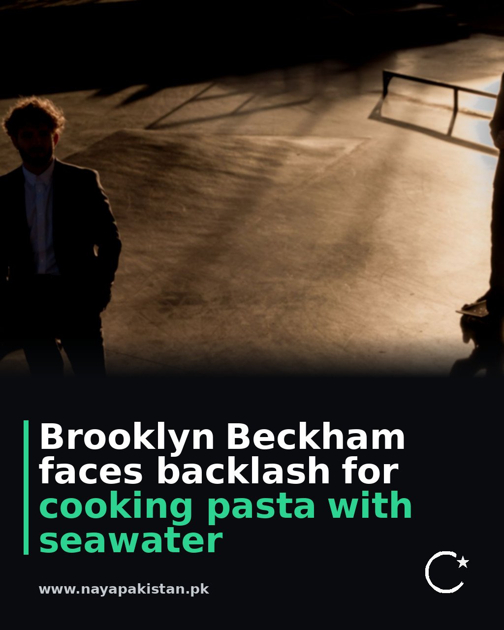 Brooklyn Beckham faces backlash for cooking pasta with seawater