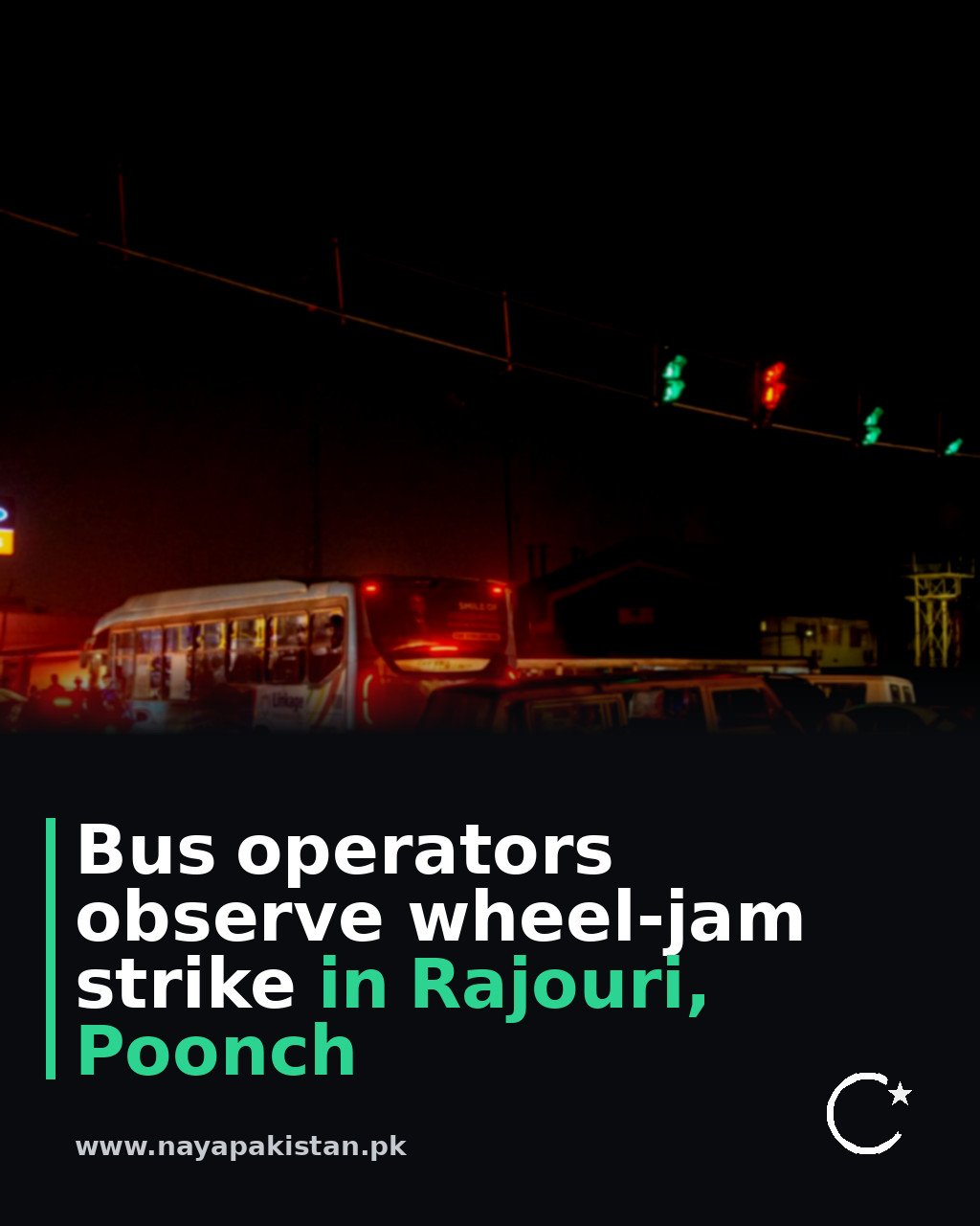 Bus operators observe wheel-jam strike in Rajouri, Poonch
