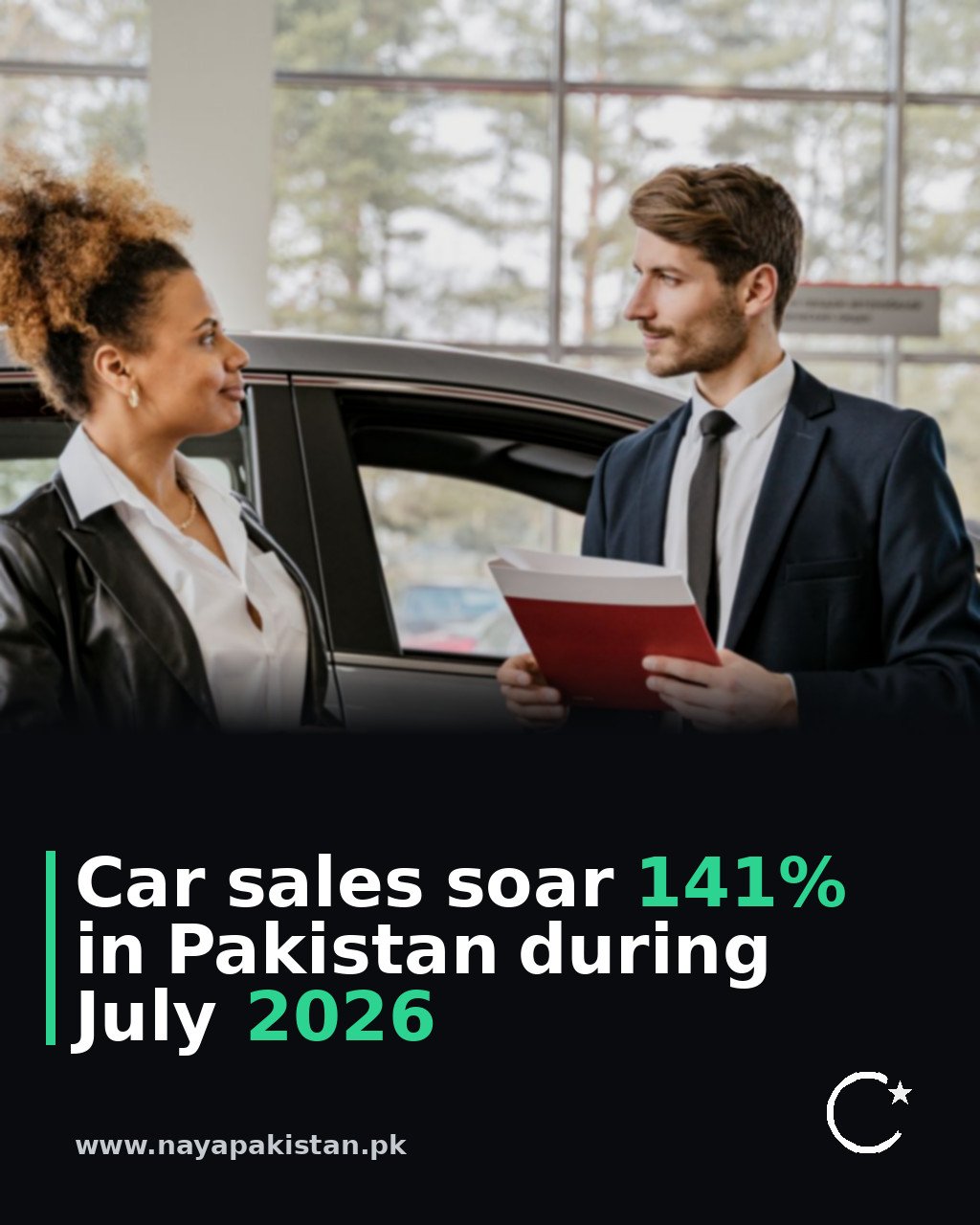 Car sales soar 141% in Pakistan during July 2026