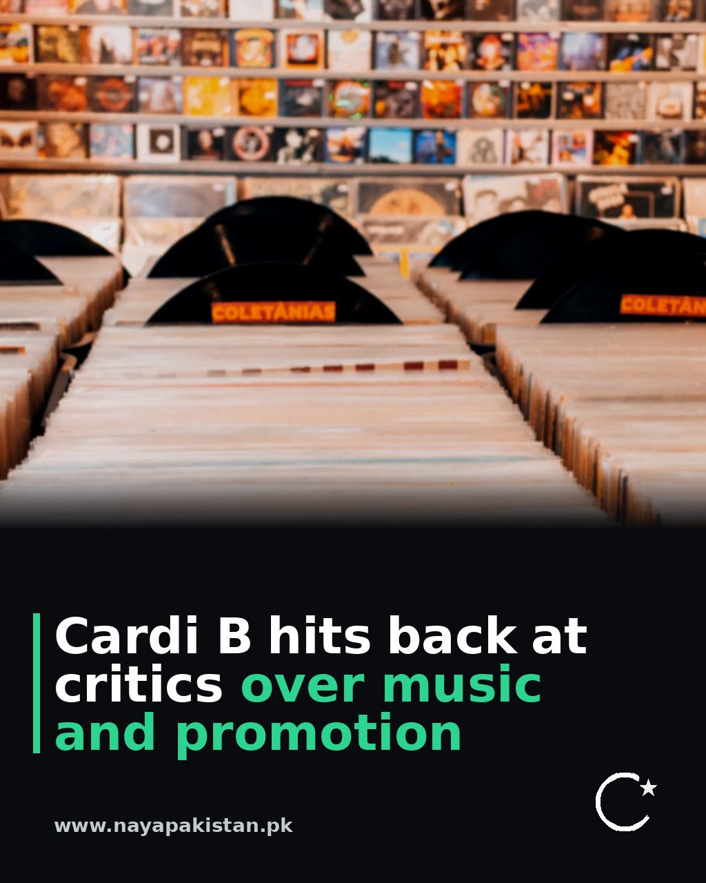 Cardi B hits back at critics over music and promotion