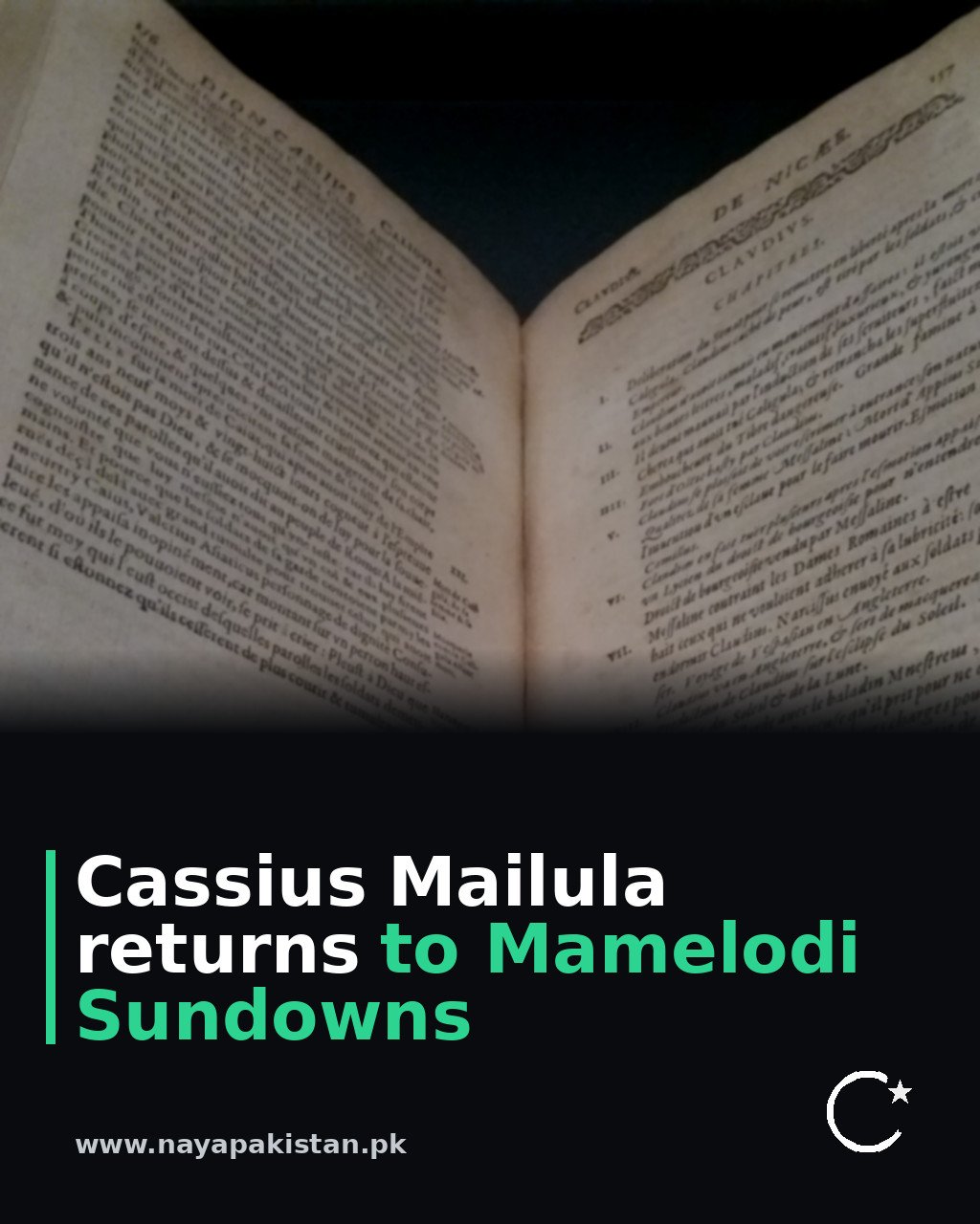 Cassius Mailula returns to Mamelodi Sundowns