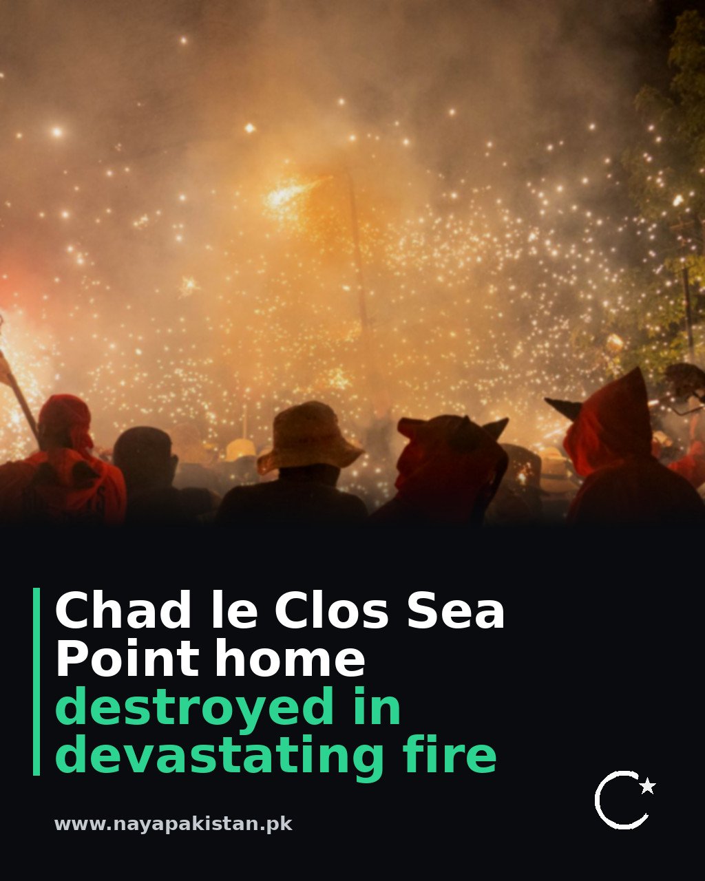 Chad le Clos Sea Point home destroyed in devastating fire