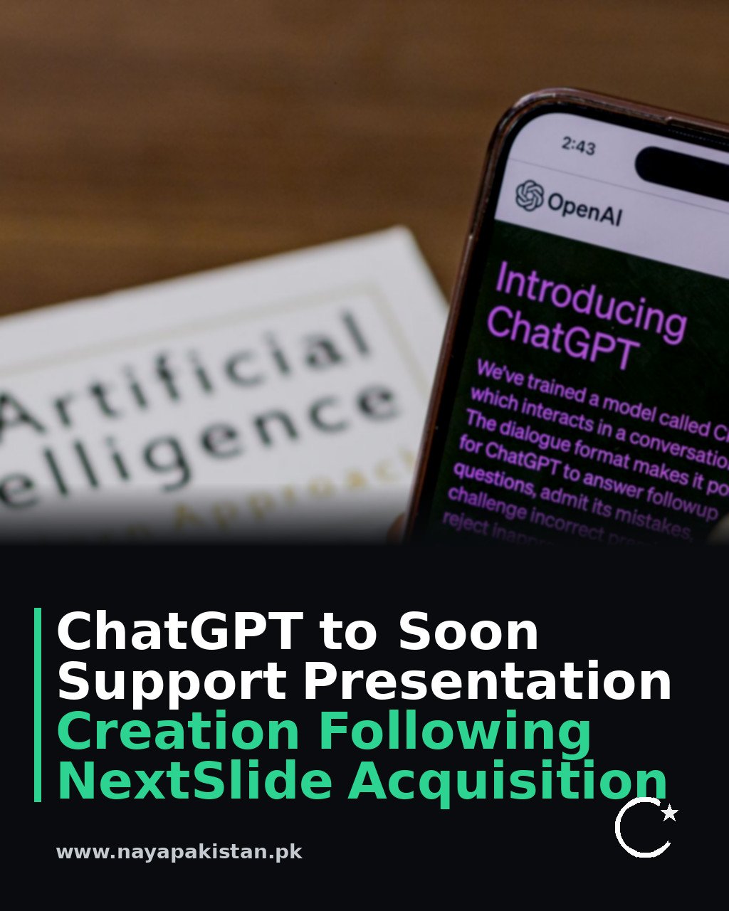 ChatGPT to Soon Support Presentation Creation Following NextSlide Acquisition
