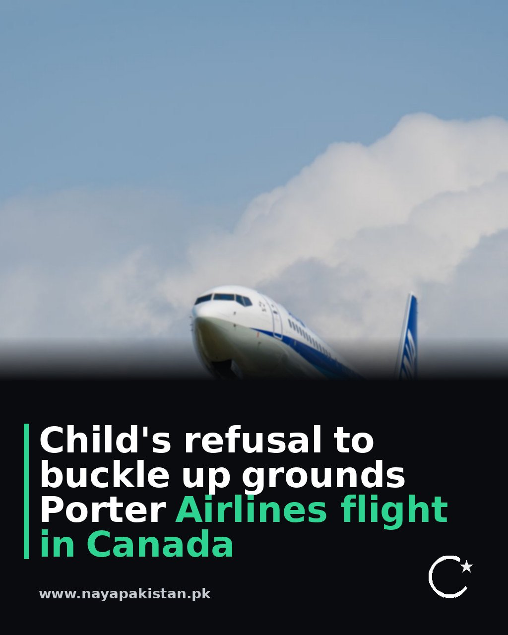 Child's refusal to buckle up grounds Porter Airlines flight in Canada