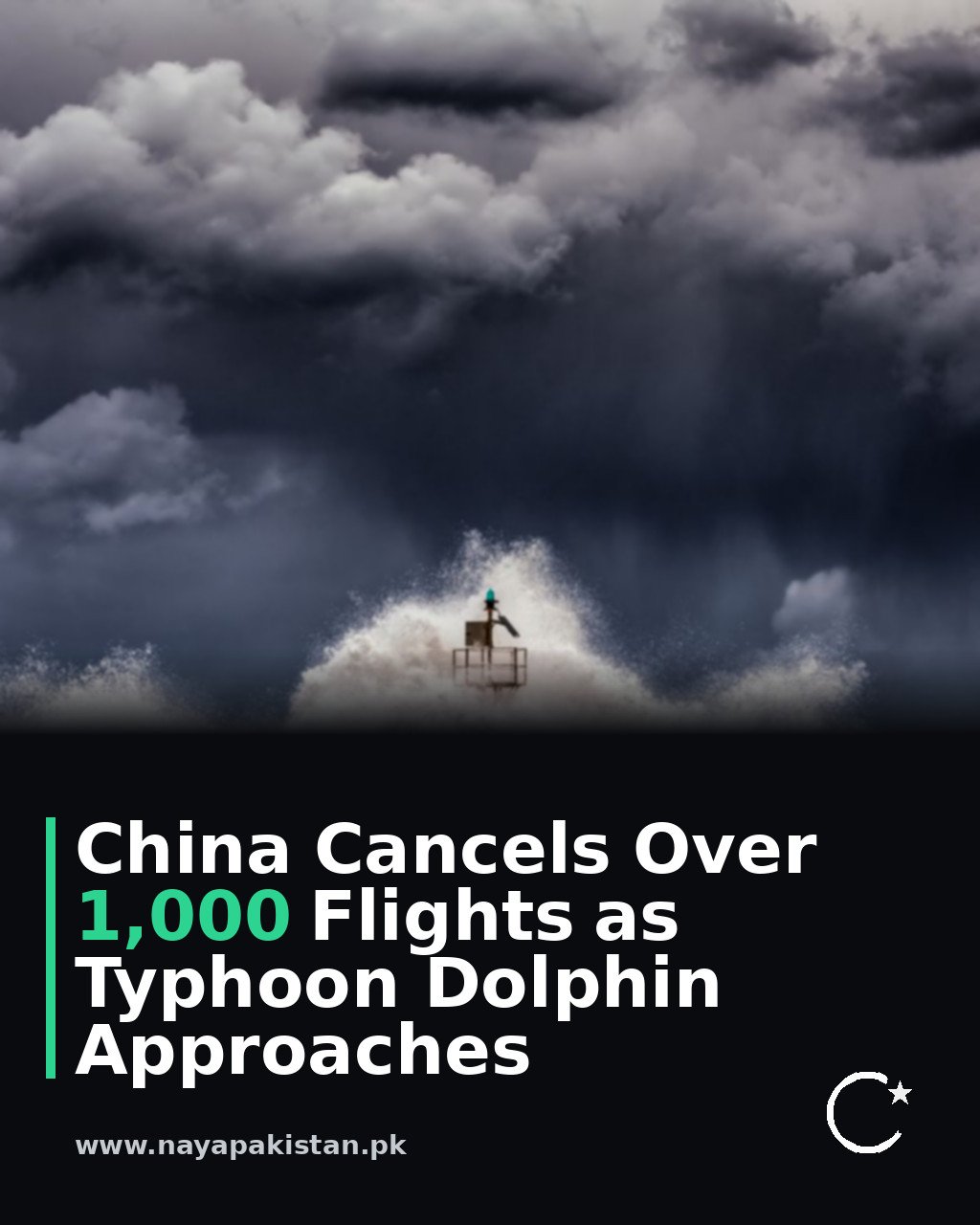 China Cancels Over 1,000 Flights as Typhoon Dolphin Approaches