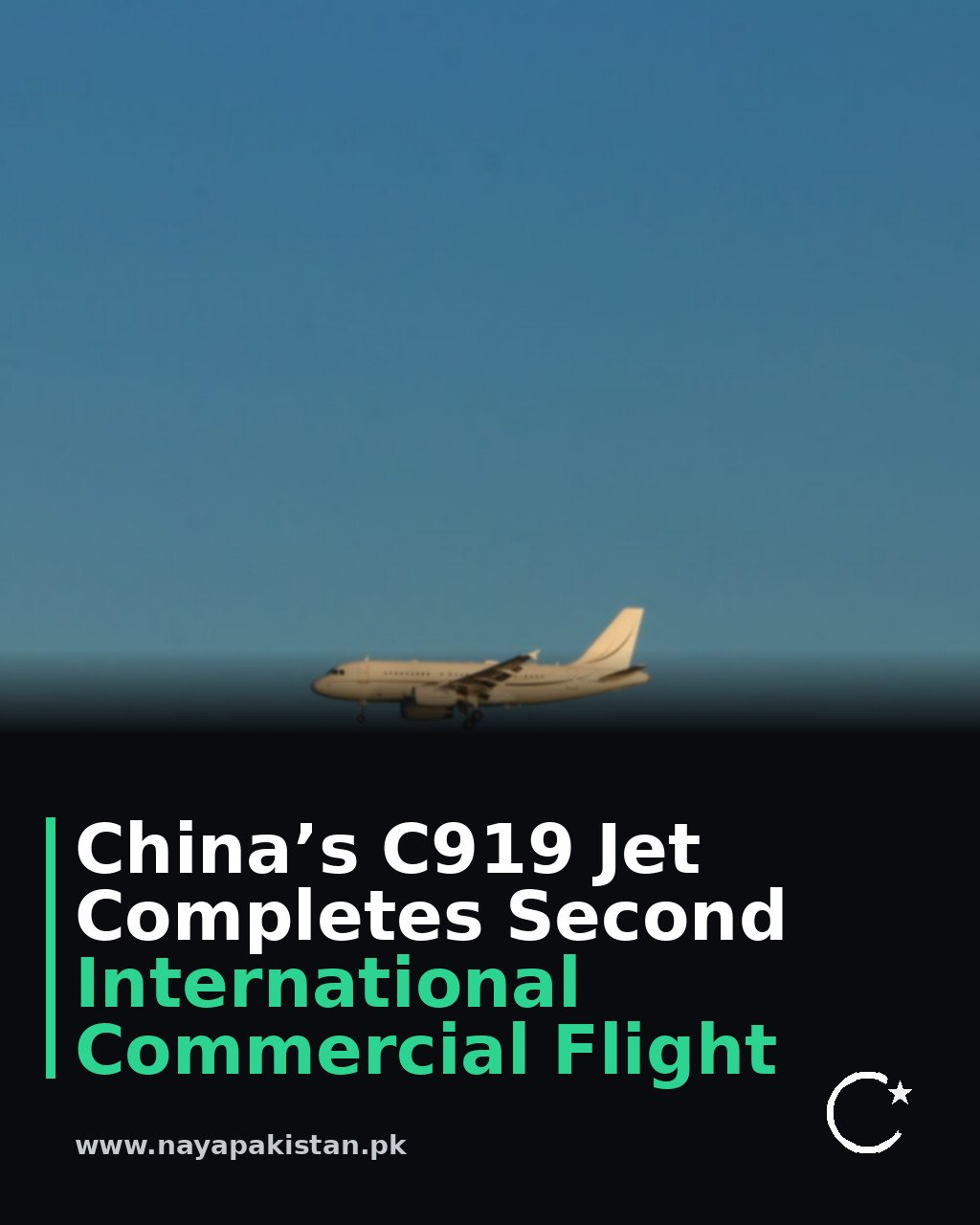 China’s C919 Jet Completes Second International Commercial Flight