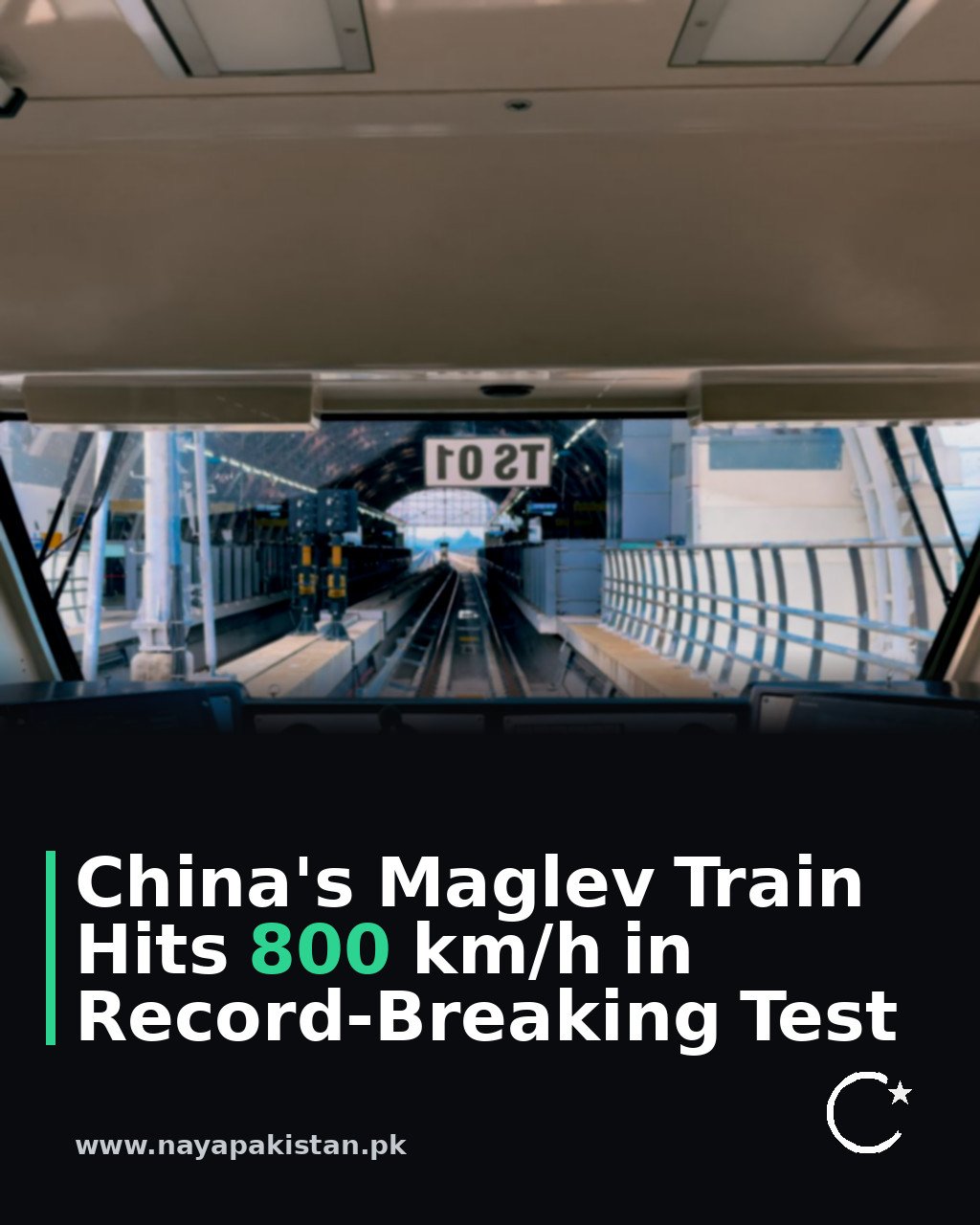China's Maglev Train Hits 800 km/h in Record-Breaking Test