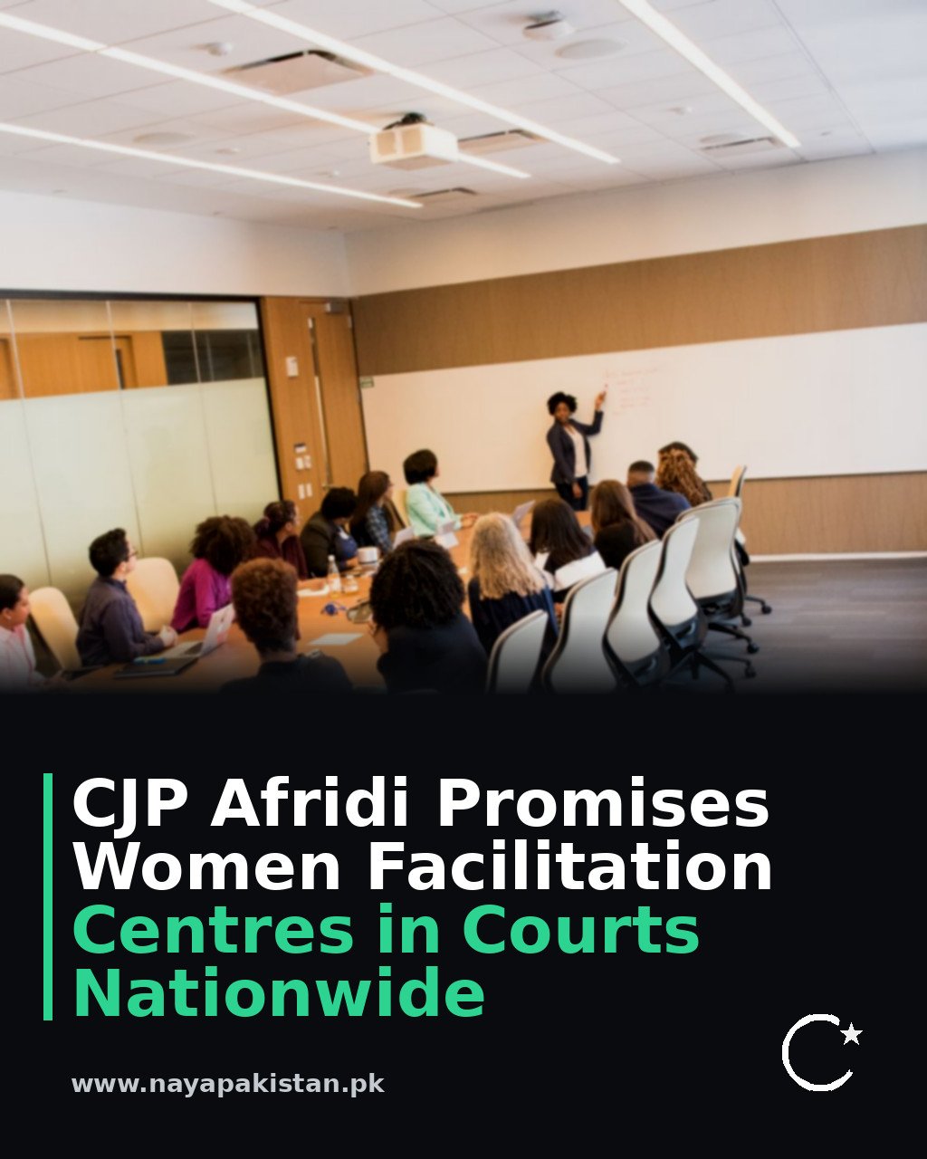 CJP Afridi Promises Women Facilitation Centres in Courts Nationwide