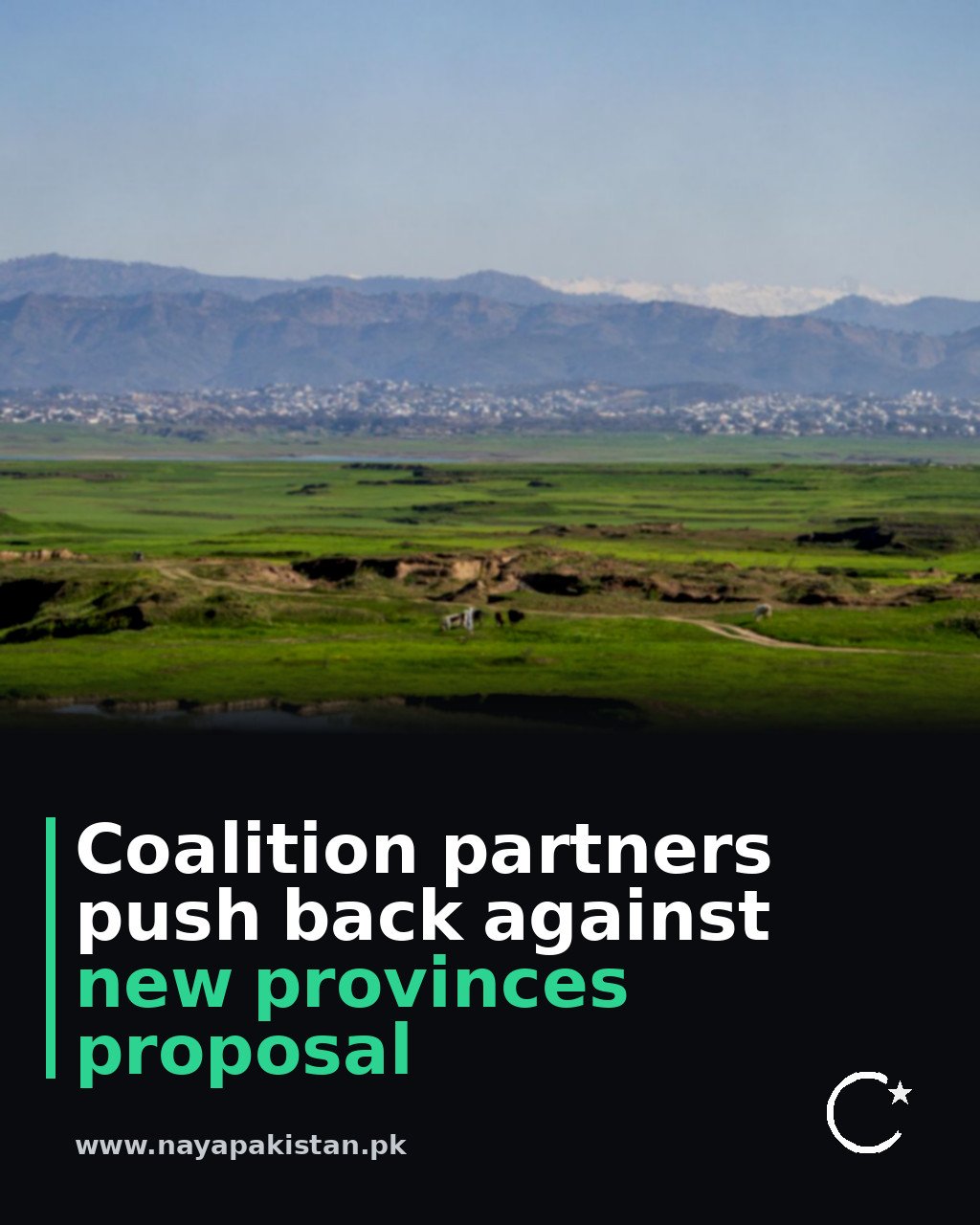 Coalition partners push back against new provinces proposal