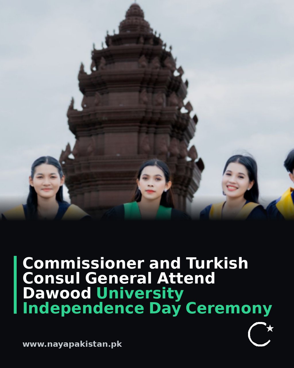 Commissioner and Turkish Consul General Attend Dawood University Independence Day Ceremony