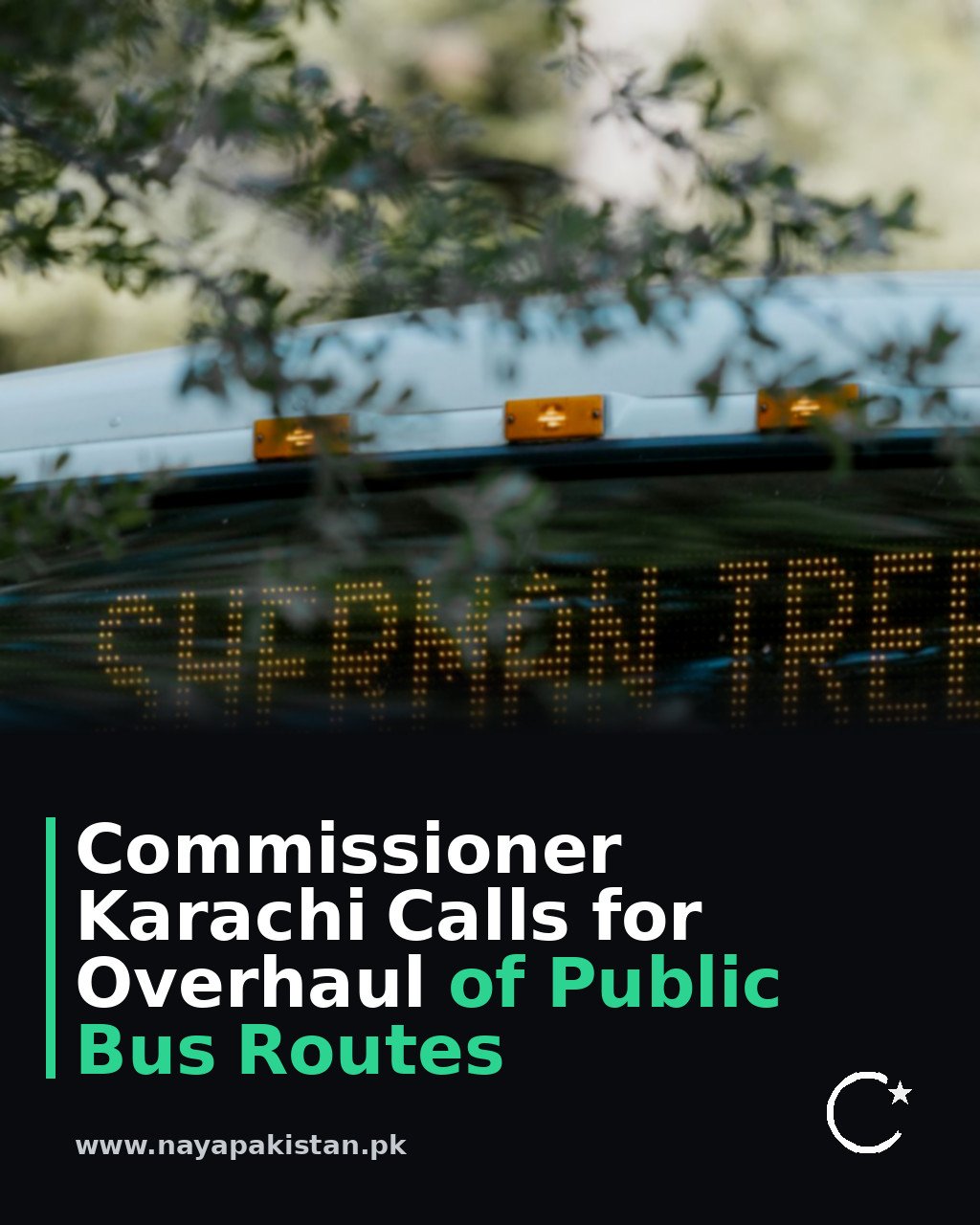 Commissioner Karachi Calls for Overhaul of Public Bus Routes
