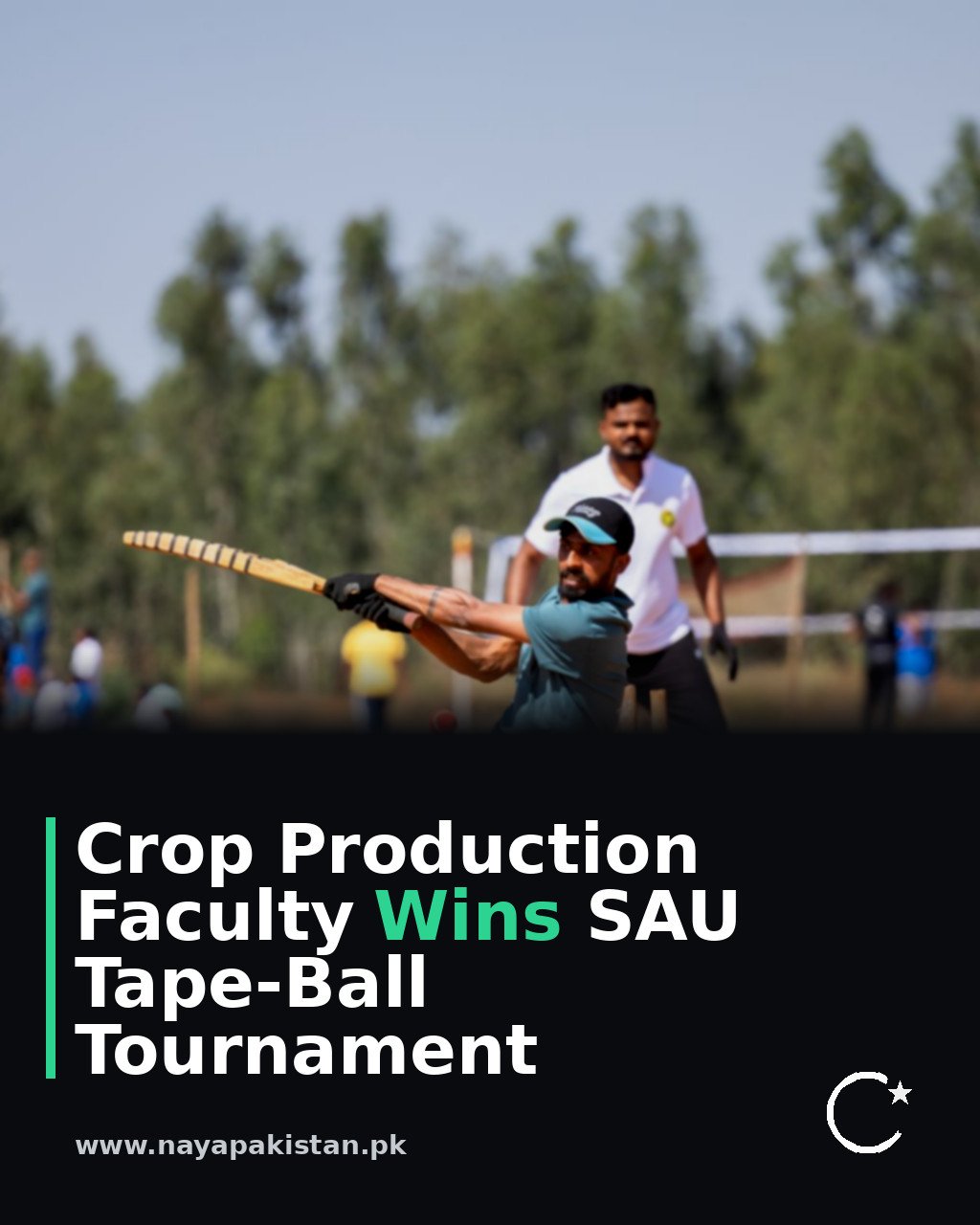 Crop Production Faculty Wins SAU Tape-Ball Tournament