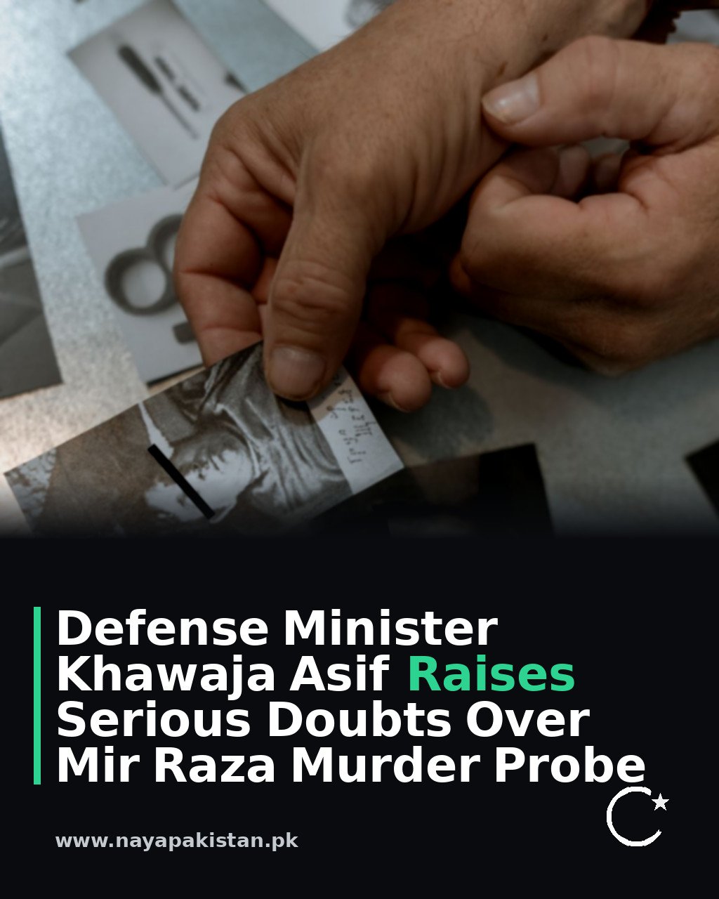 Defense Minister Khawaja Asif Raises Serious Doubts Over Mir Raza Murder Probe