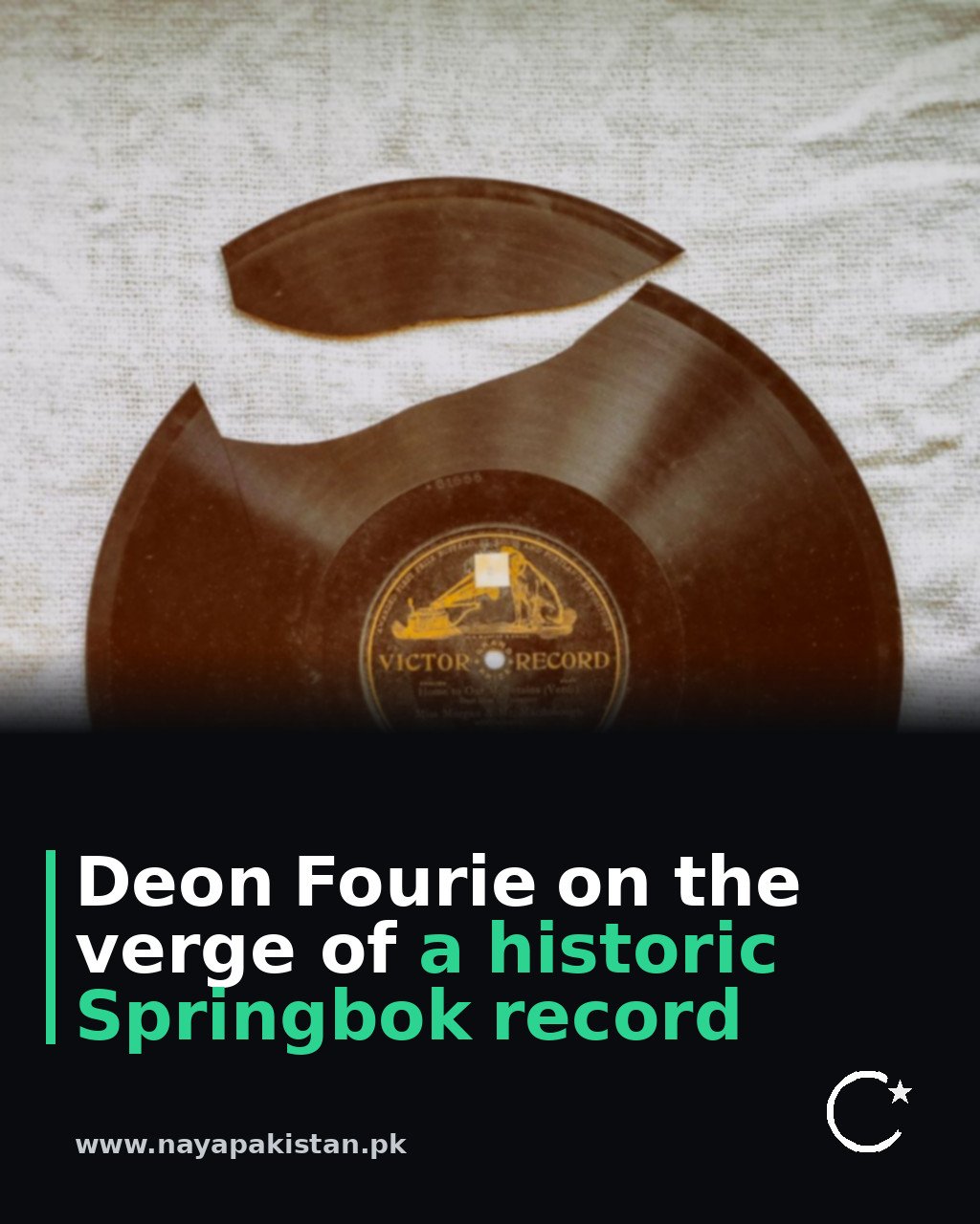 Deon Fourie on the verge of a historic Springbok record
