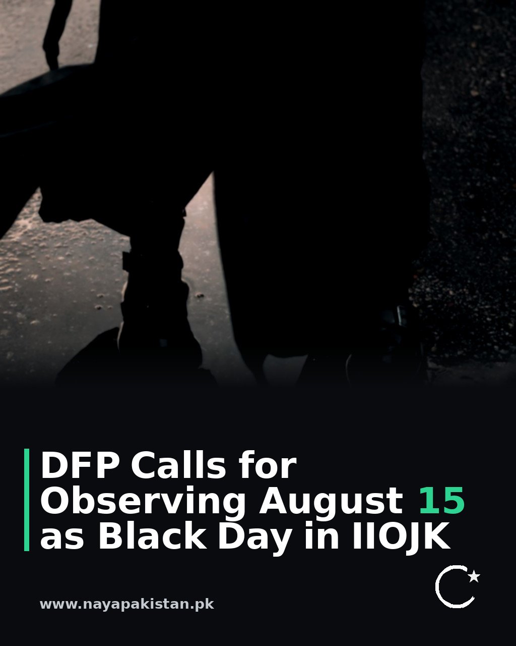 DFP Calls for Observing August 15 as Black Day in IIOJK