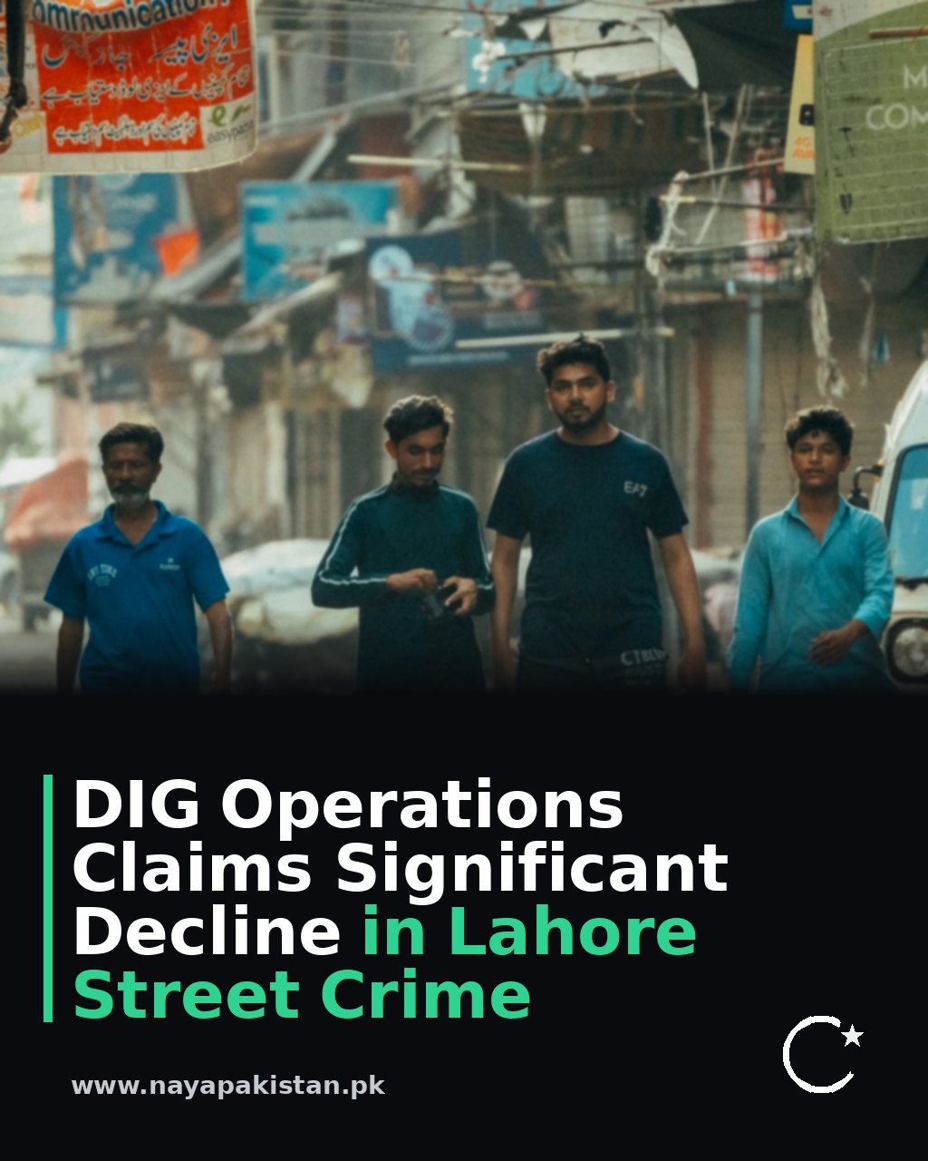 DIG Operations Claims Significant Decline in Lahore Street Crime