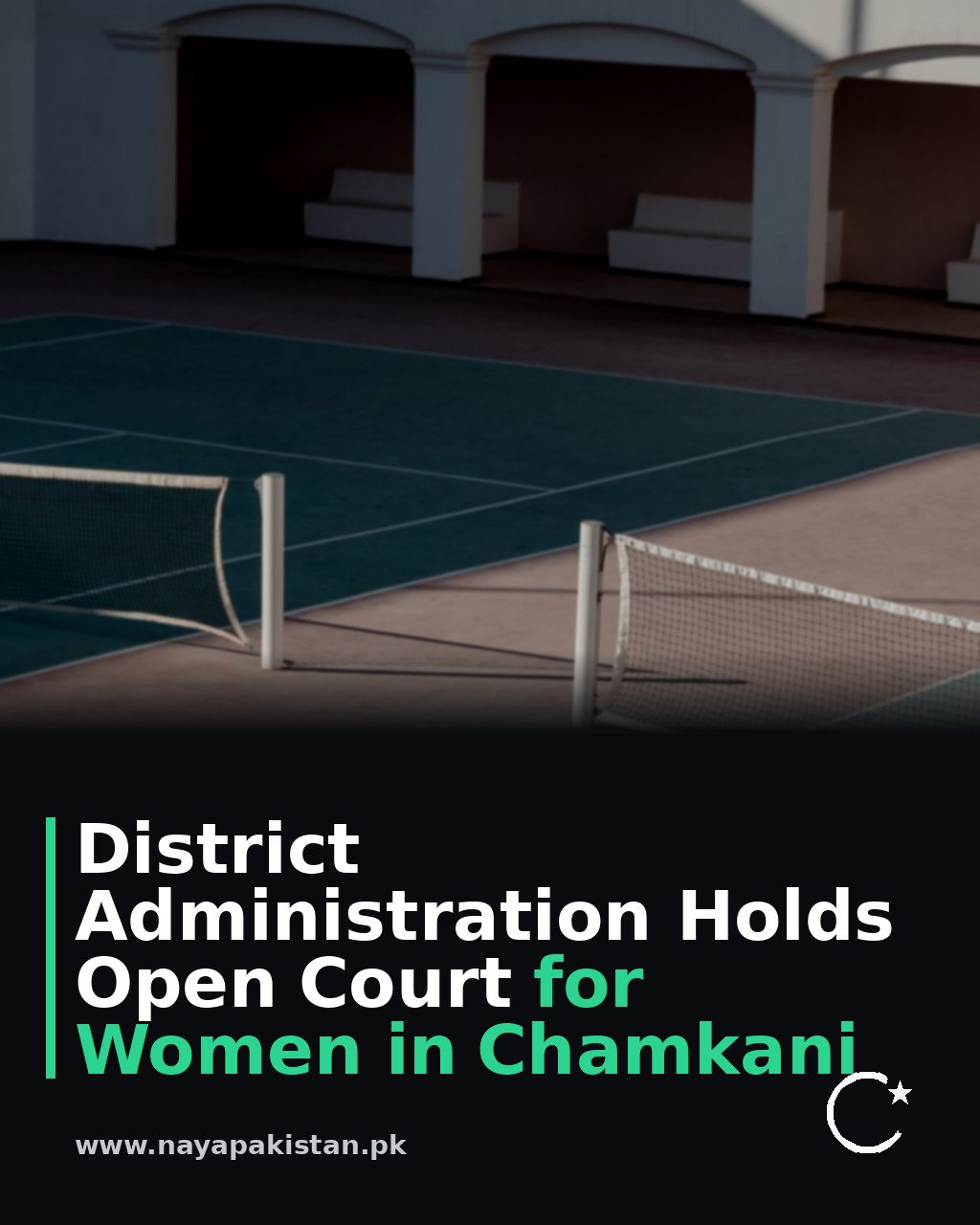 District Administration Holds Open Court for Women in Chamkani