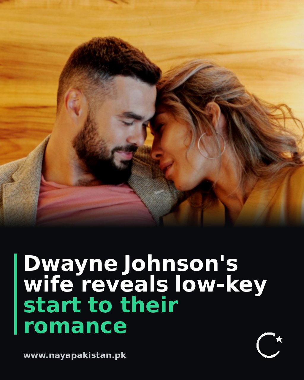 Dwayne Johnson's wife reveals low-key start to their romance