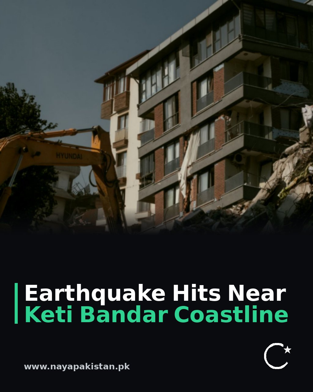 Earthquake Hits Near Keti Bandar Coastline