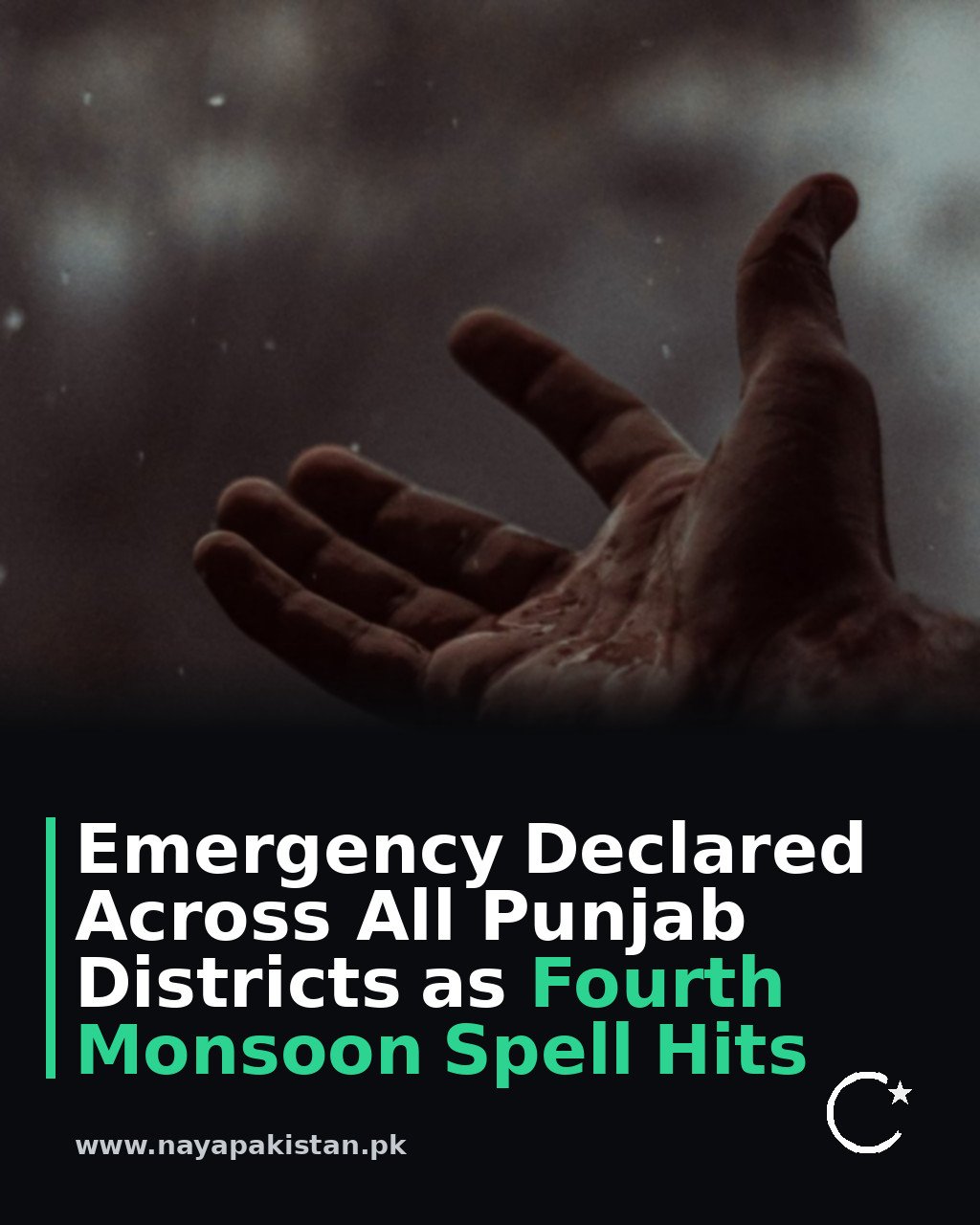 Emergency Declared Across All Punjab Districts as Fourth Monsoon Spell Hits