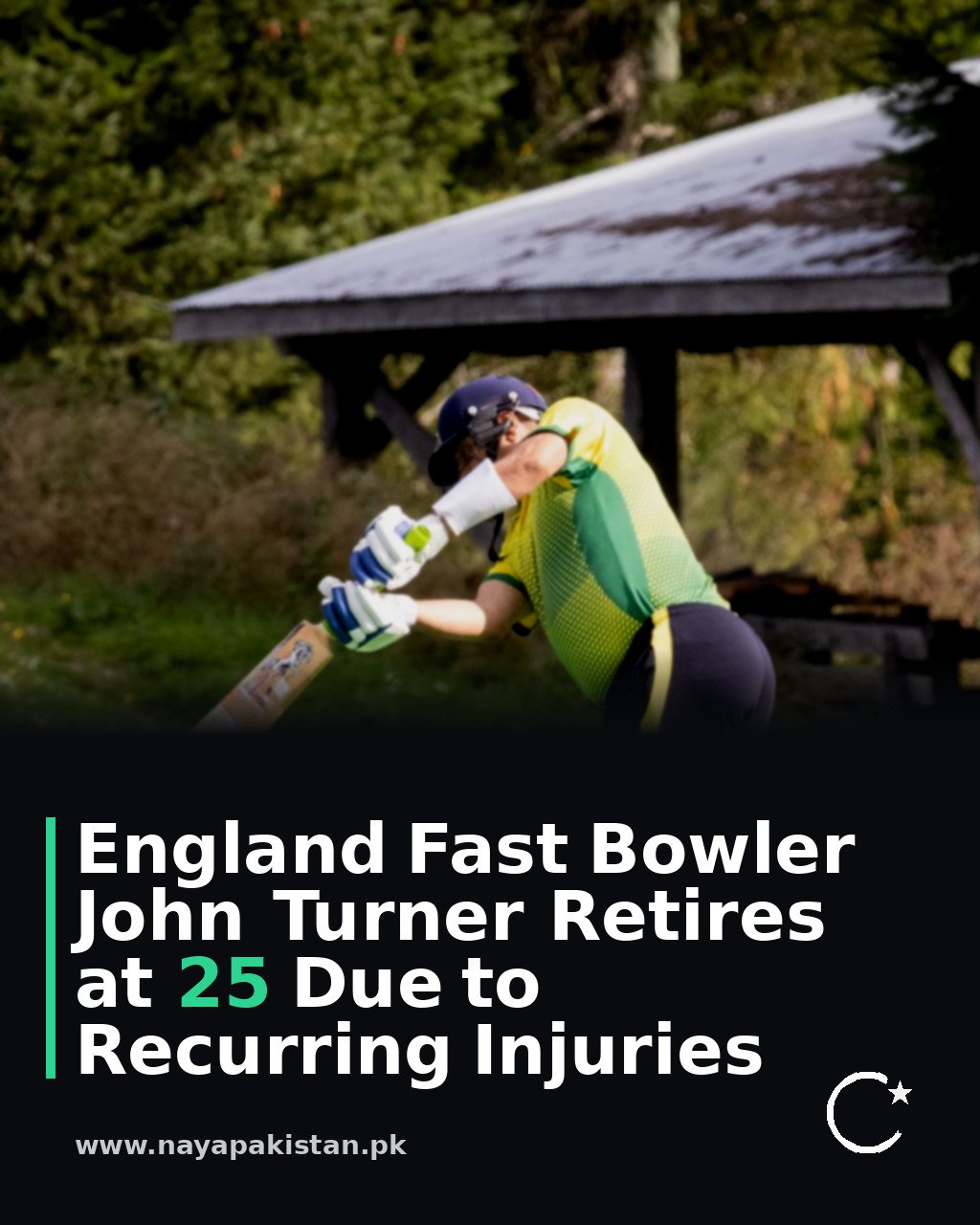 England Fast Bowler John Turner Retires at 25 Due to Recurring Injuries