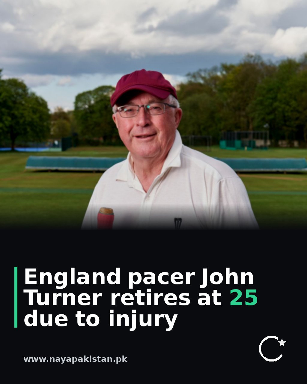 England pacer John Turner retires at 25 due to injury