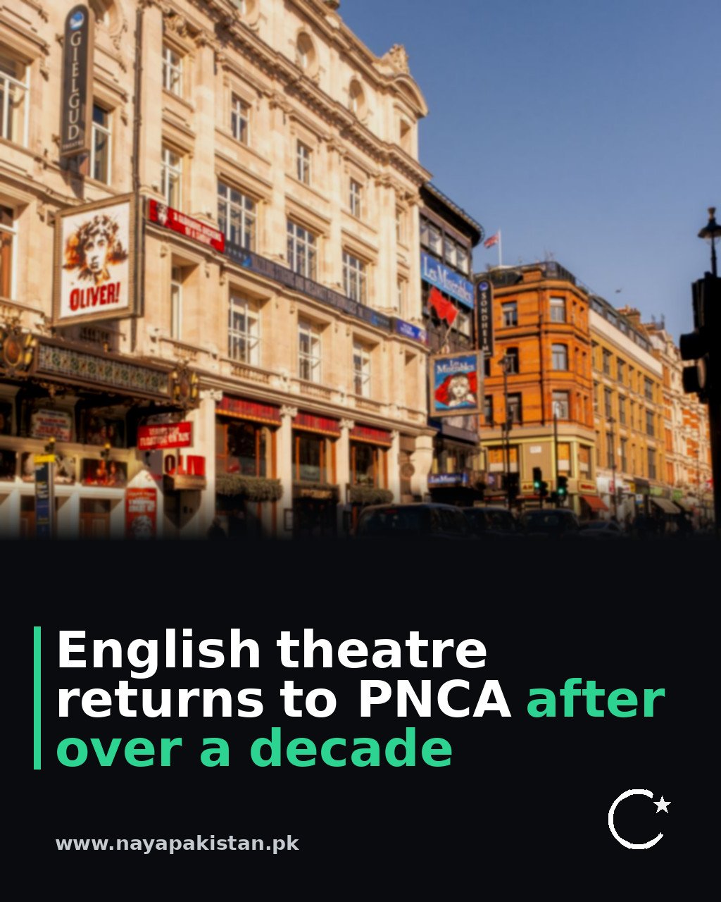 English theatre returns to PNCA after over a decade
